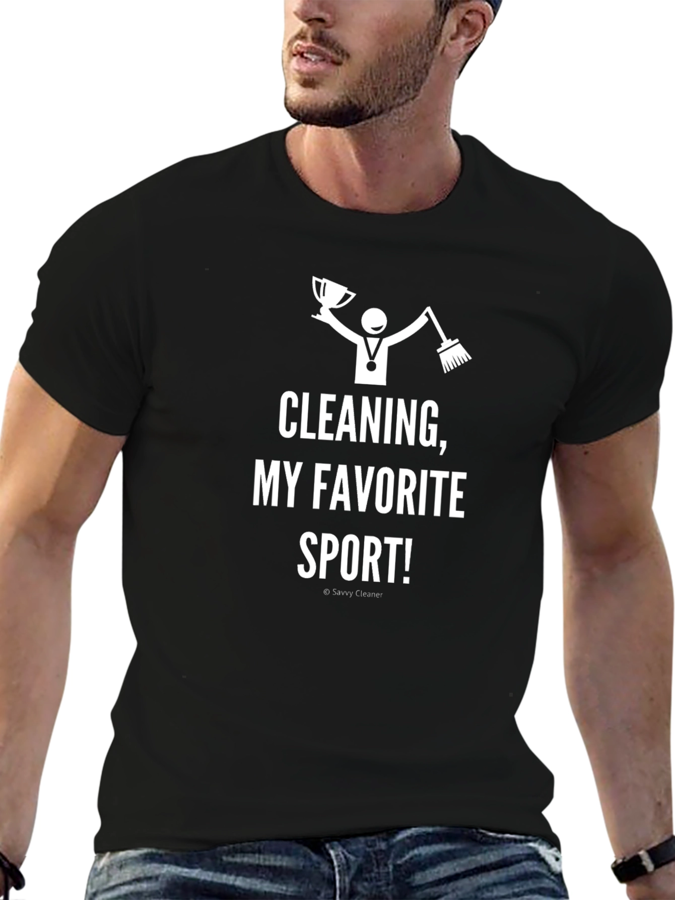 Cleaning is My Favorite Sport T-Shirt