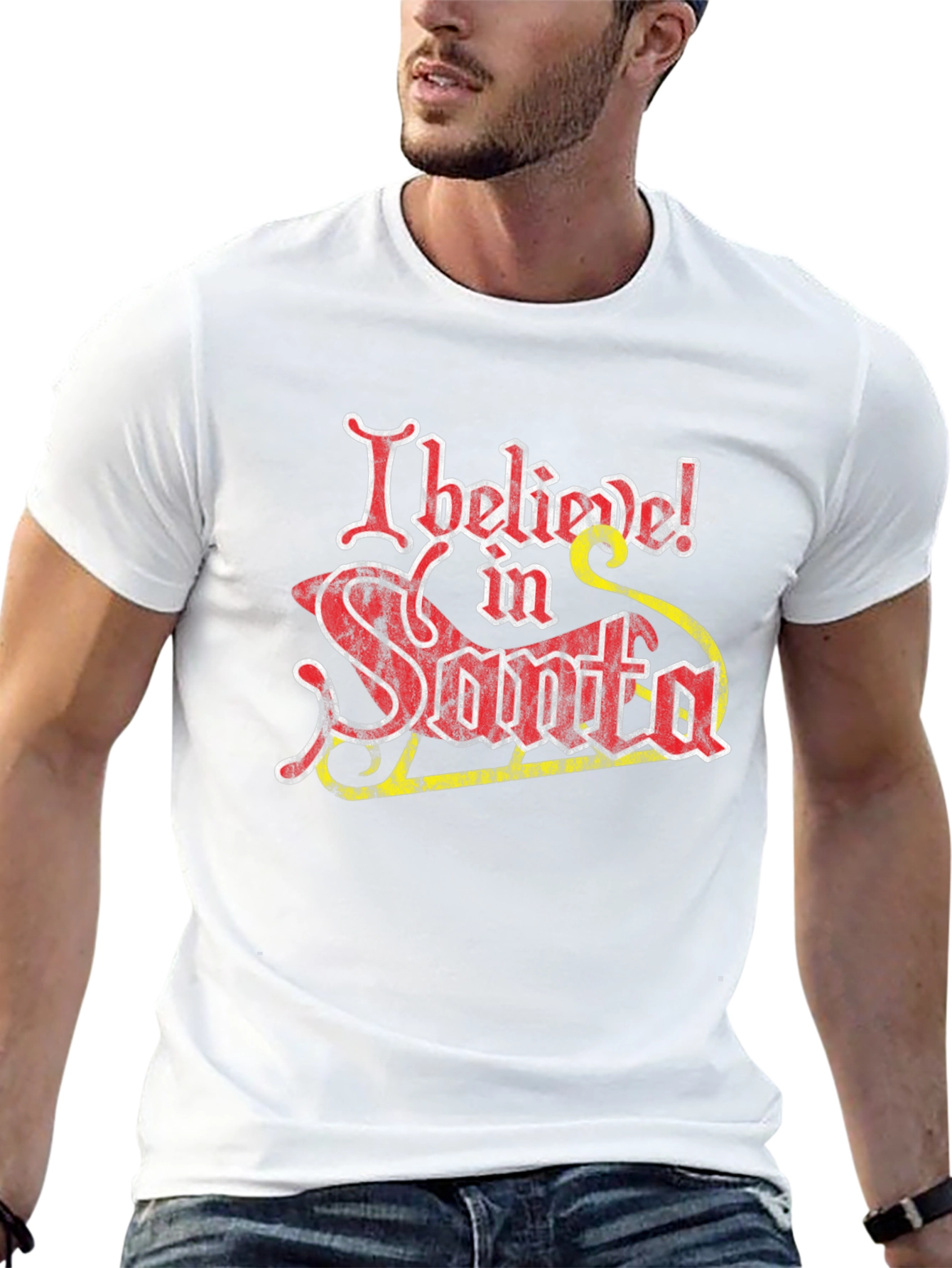 I Believe In Santa Graphic Tee