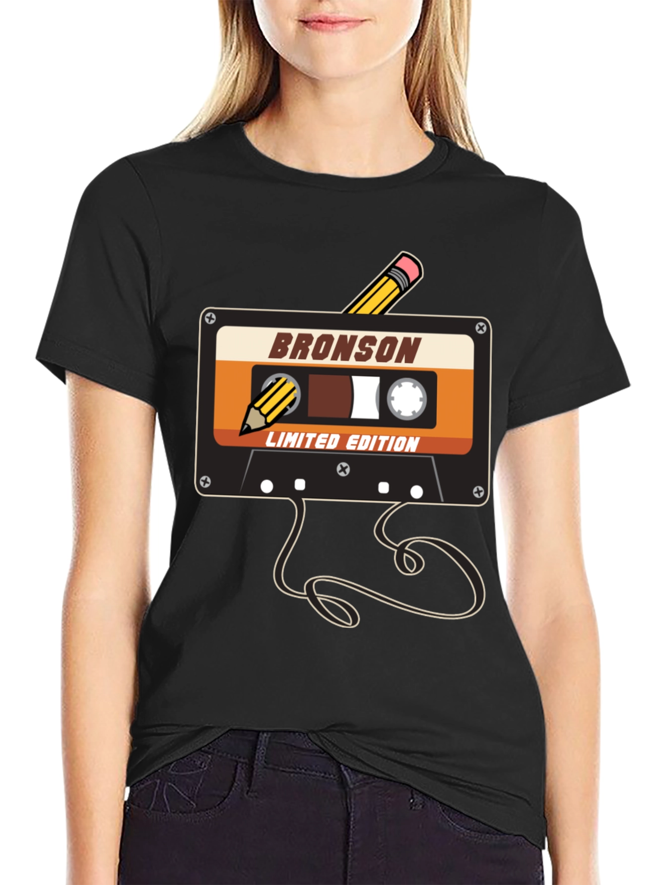 Retro Cassette Tape T-Shirt - Bronson Limited Edition