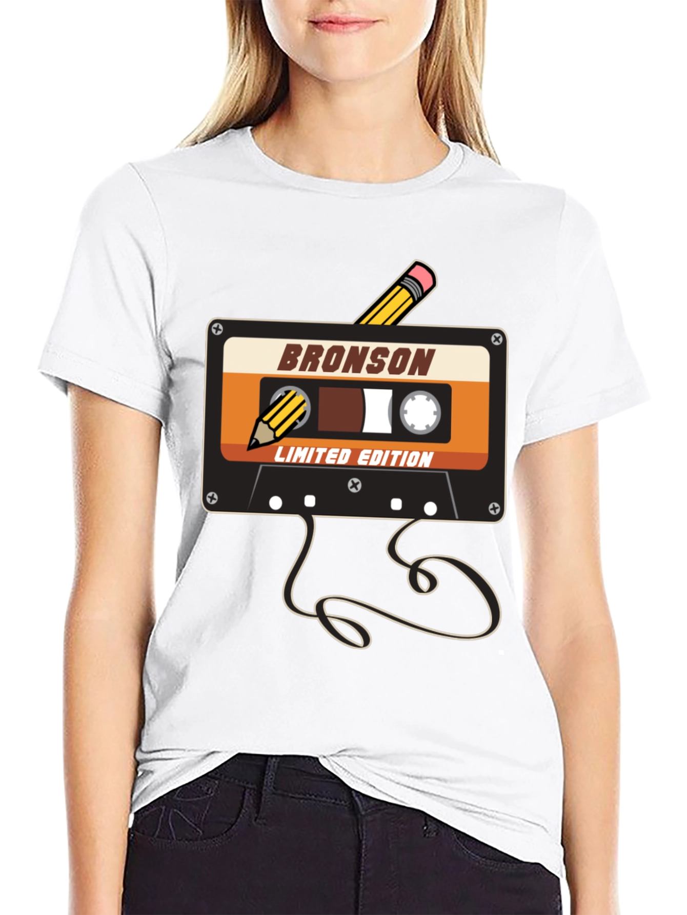 Retro Cassette Tape T-Shirt - Bronson Limited Edition