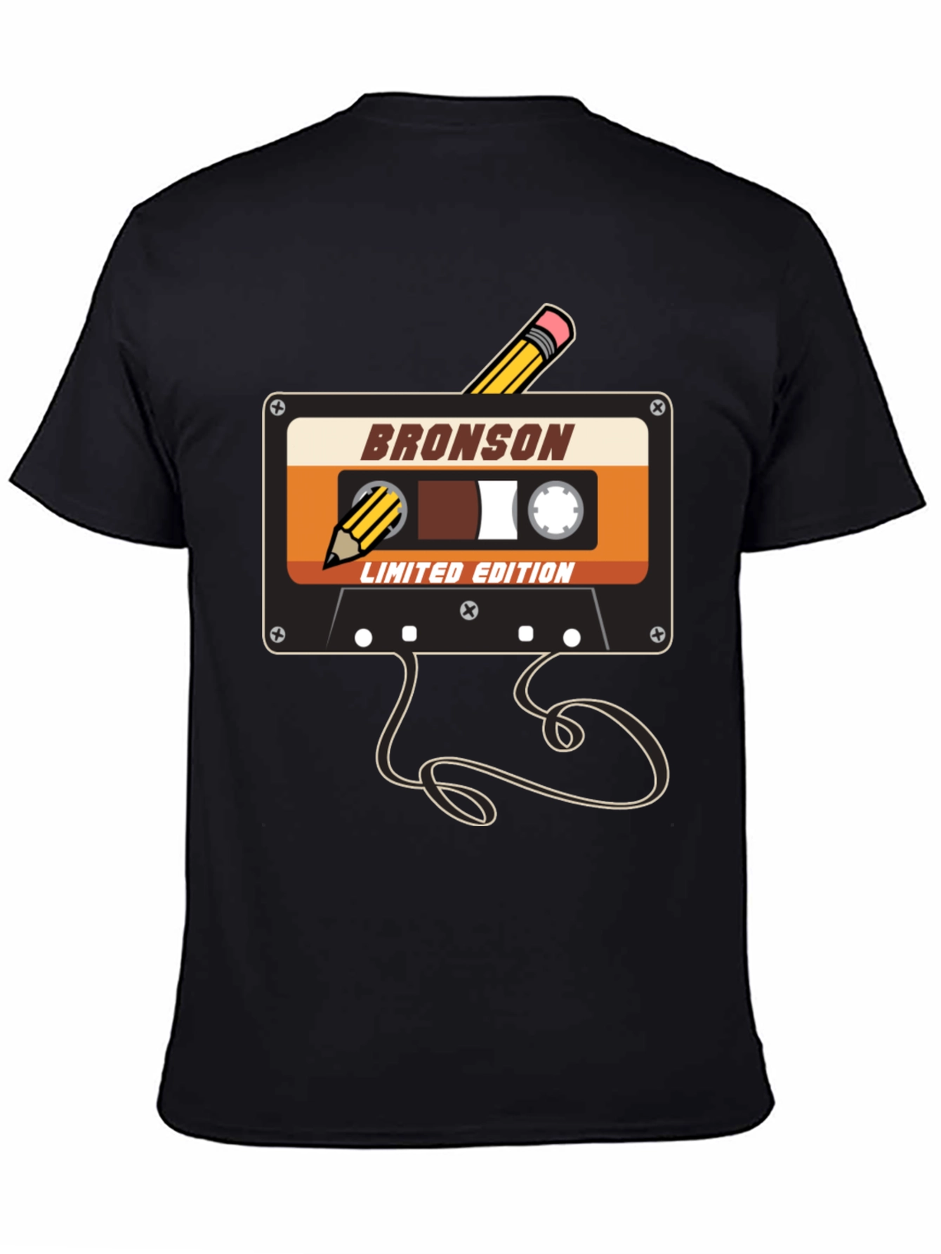 Retro Cassette Tape T-Shirt - Bronson Limited Edition