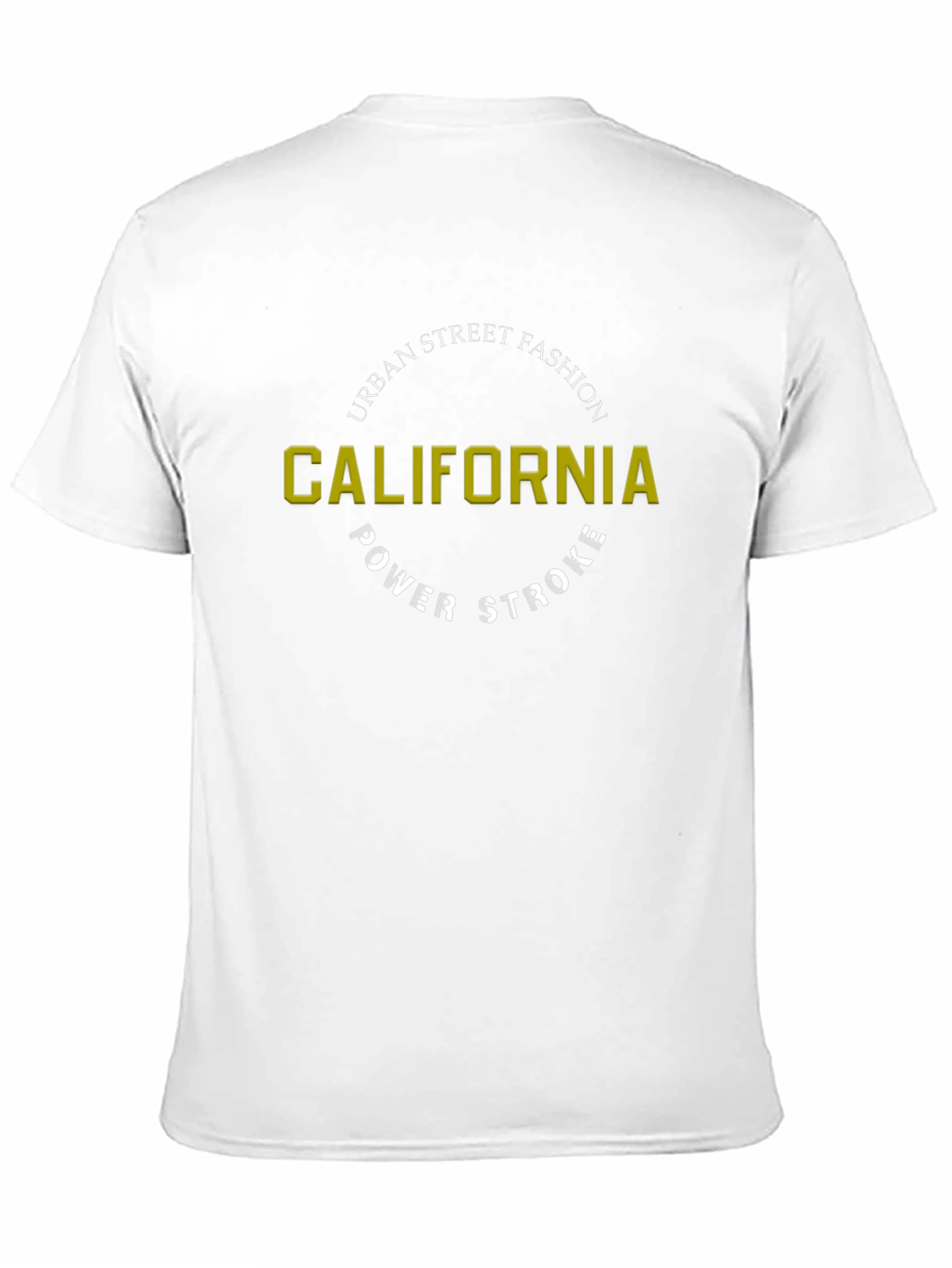 California Power Stroke Urban Street Fashion T-Shirt