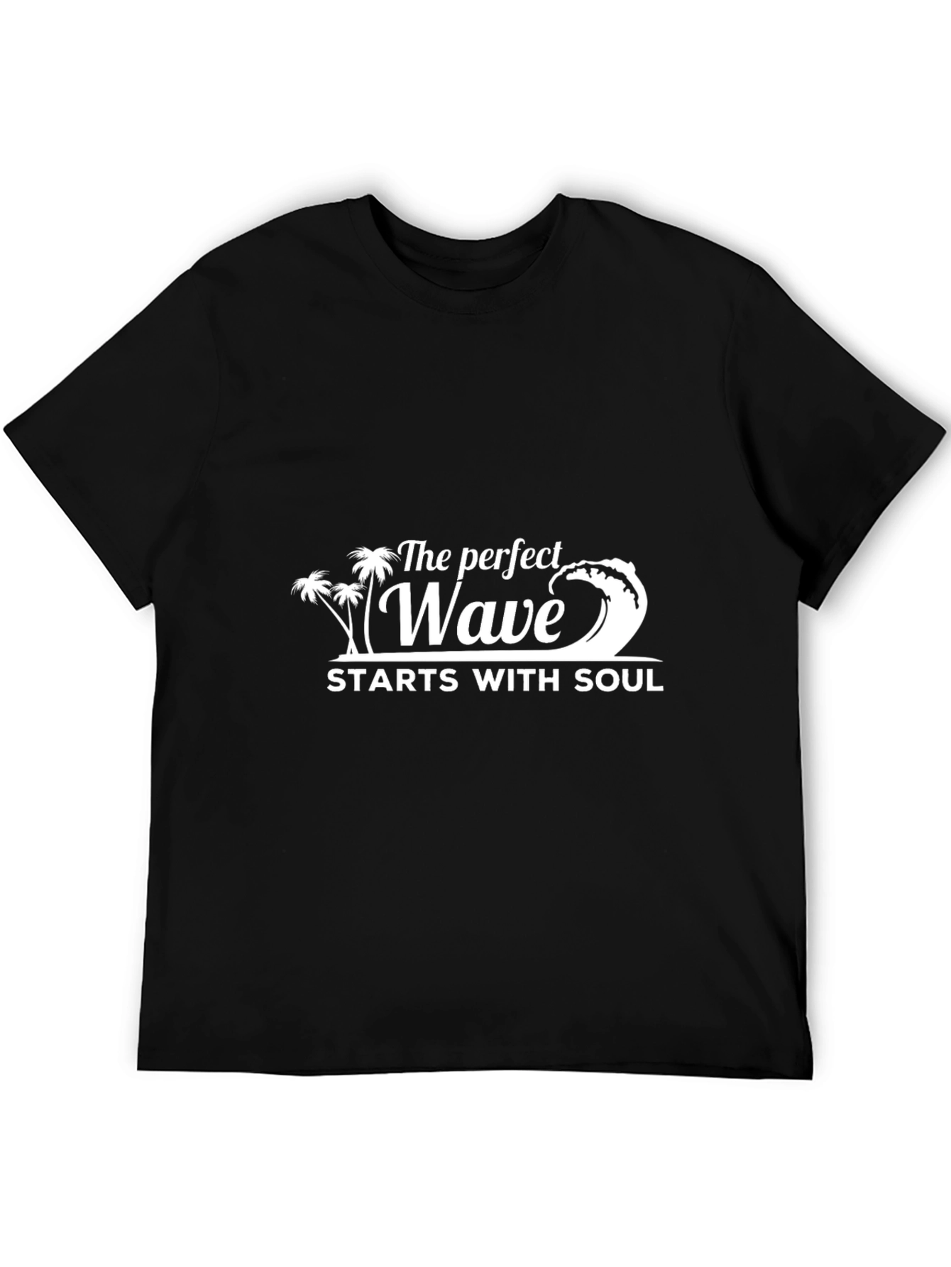 The Perfect Wave Graphic T-Shirt - Black