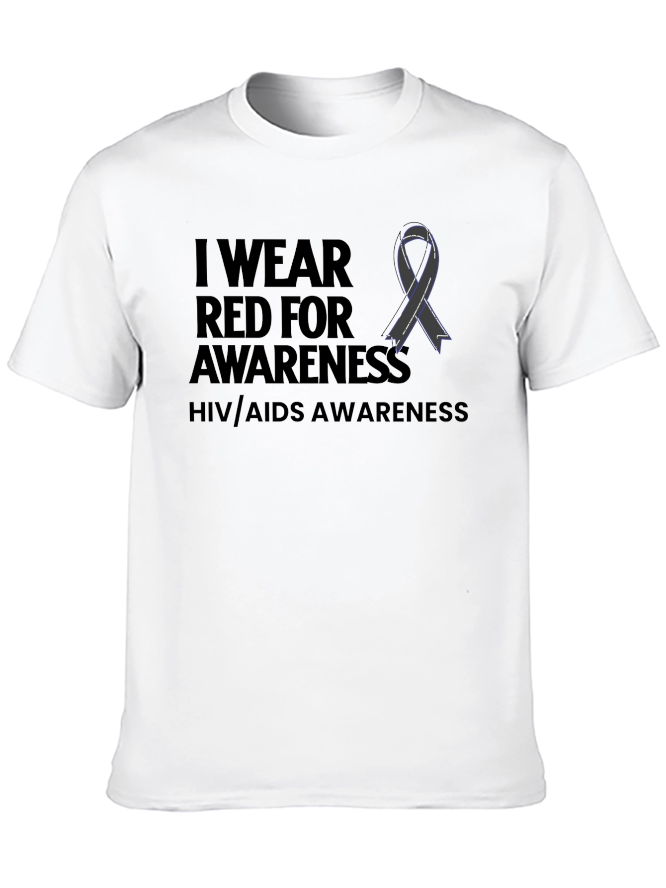 HIV/AIDS Awareness Ribbon T-Shirt