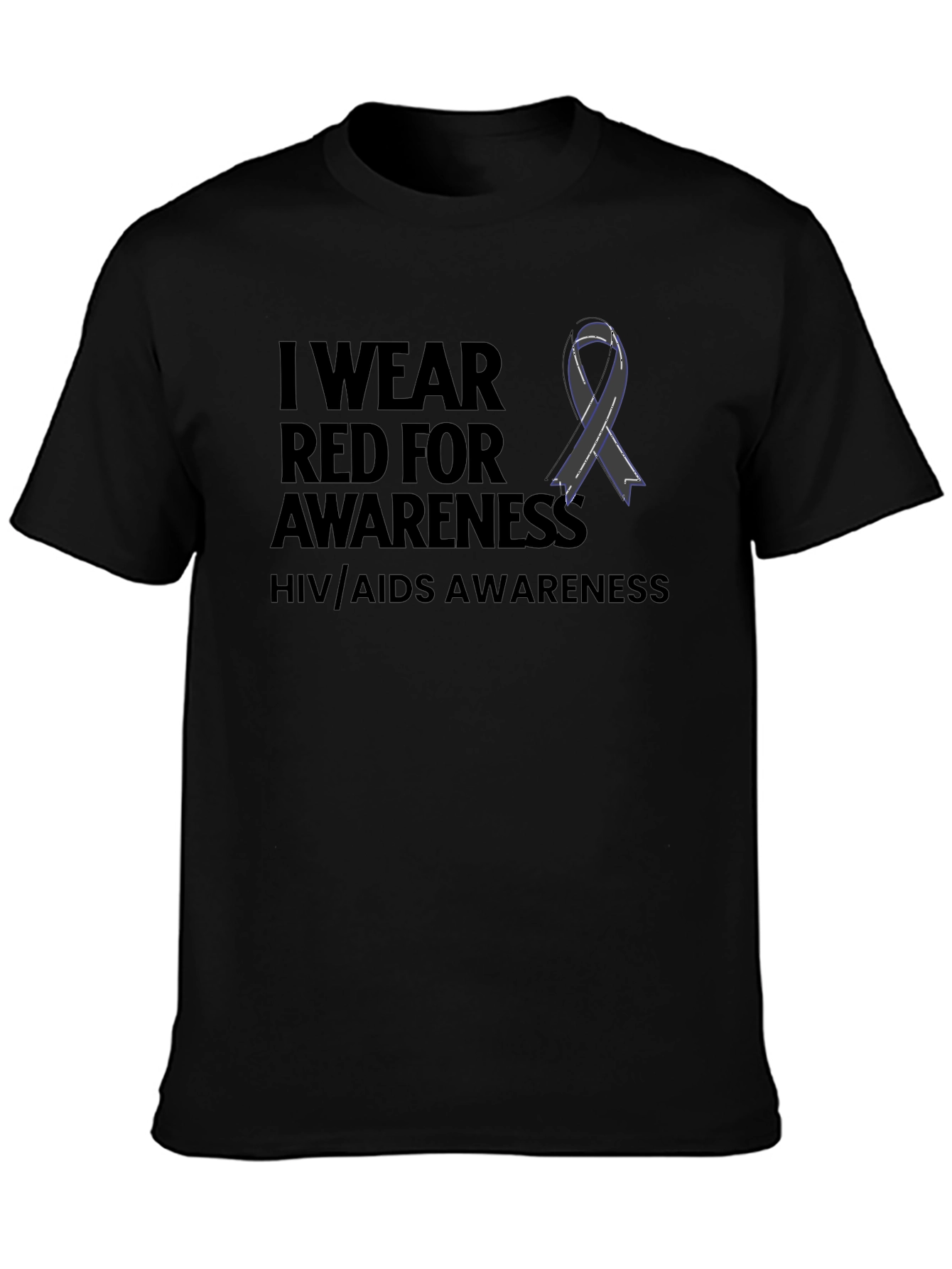 HIV/AIDS Awareness Ribbon T-Shirt