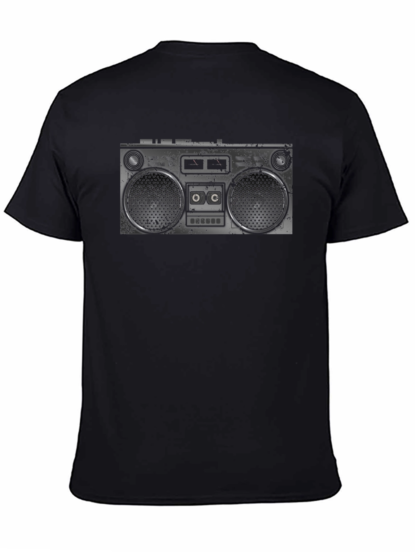 Retro Boombox Graphic T-Shirt