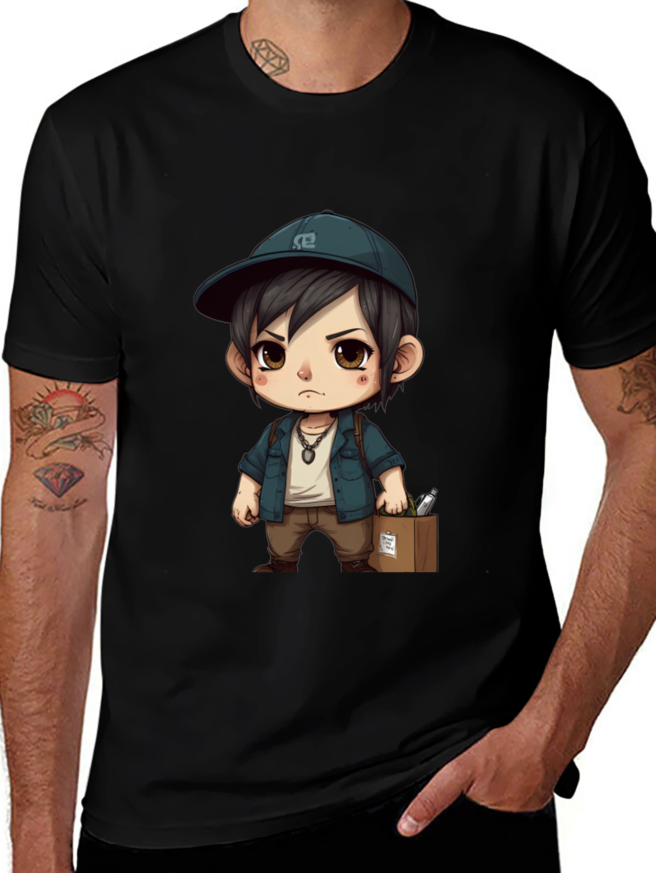Anime Style Graphic Tee