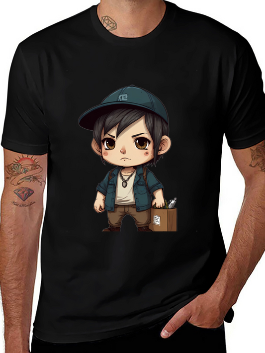 Anime Style Graphic Tee