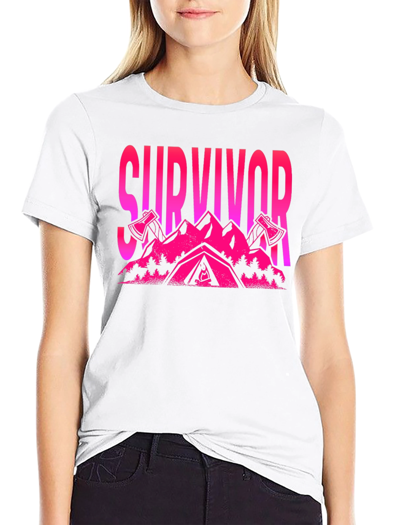 Survivor Graphic Tee - Outdoor Adventure T-Shirt