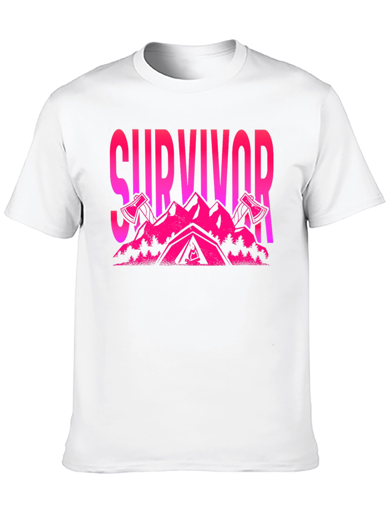 Survivor Graphic Tee - Outdoor Adventure T-Shirt