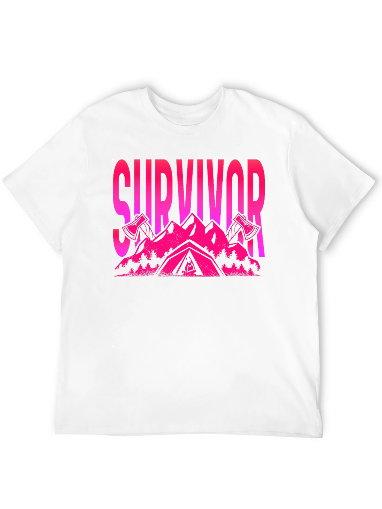 Survivor Graphic Tee - Outdoor Adventure T-Shirt