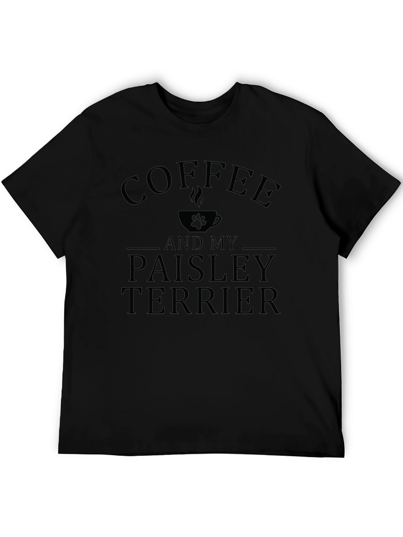 Coffee and My Paisley Terrier T-Shirt