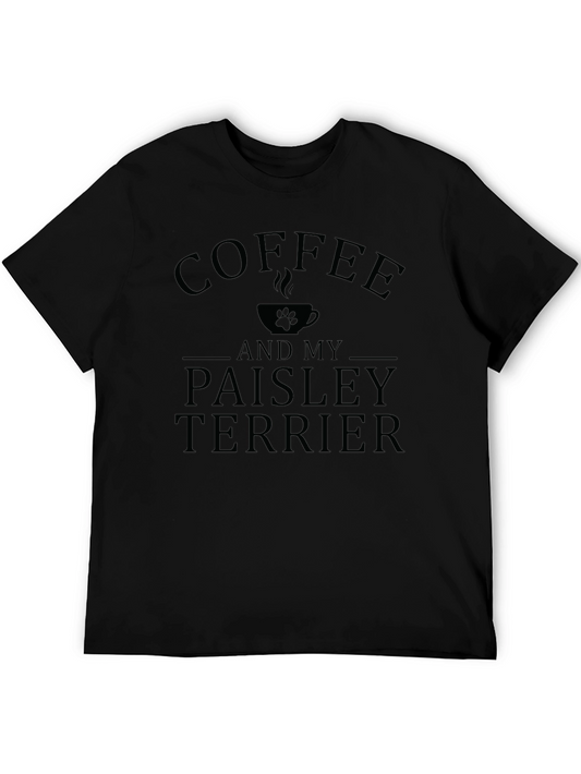Coffee and My Paisley Terrier T-Shirt