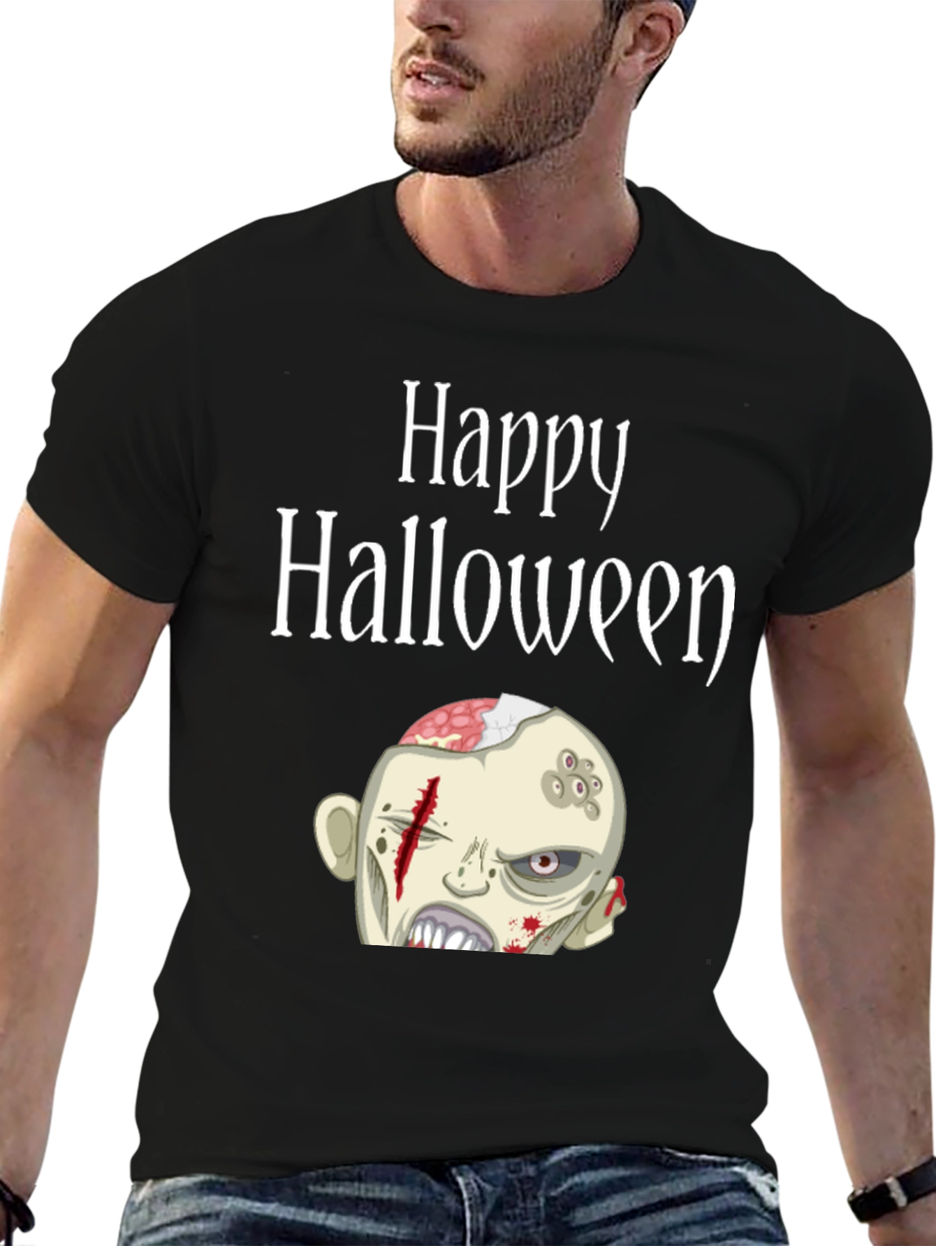 Happy Halloween Zombie T-Shirt