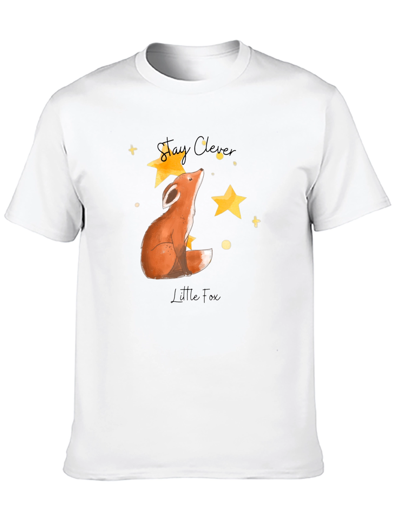 Stay Clever Little Fox Graphic Tee