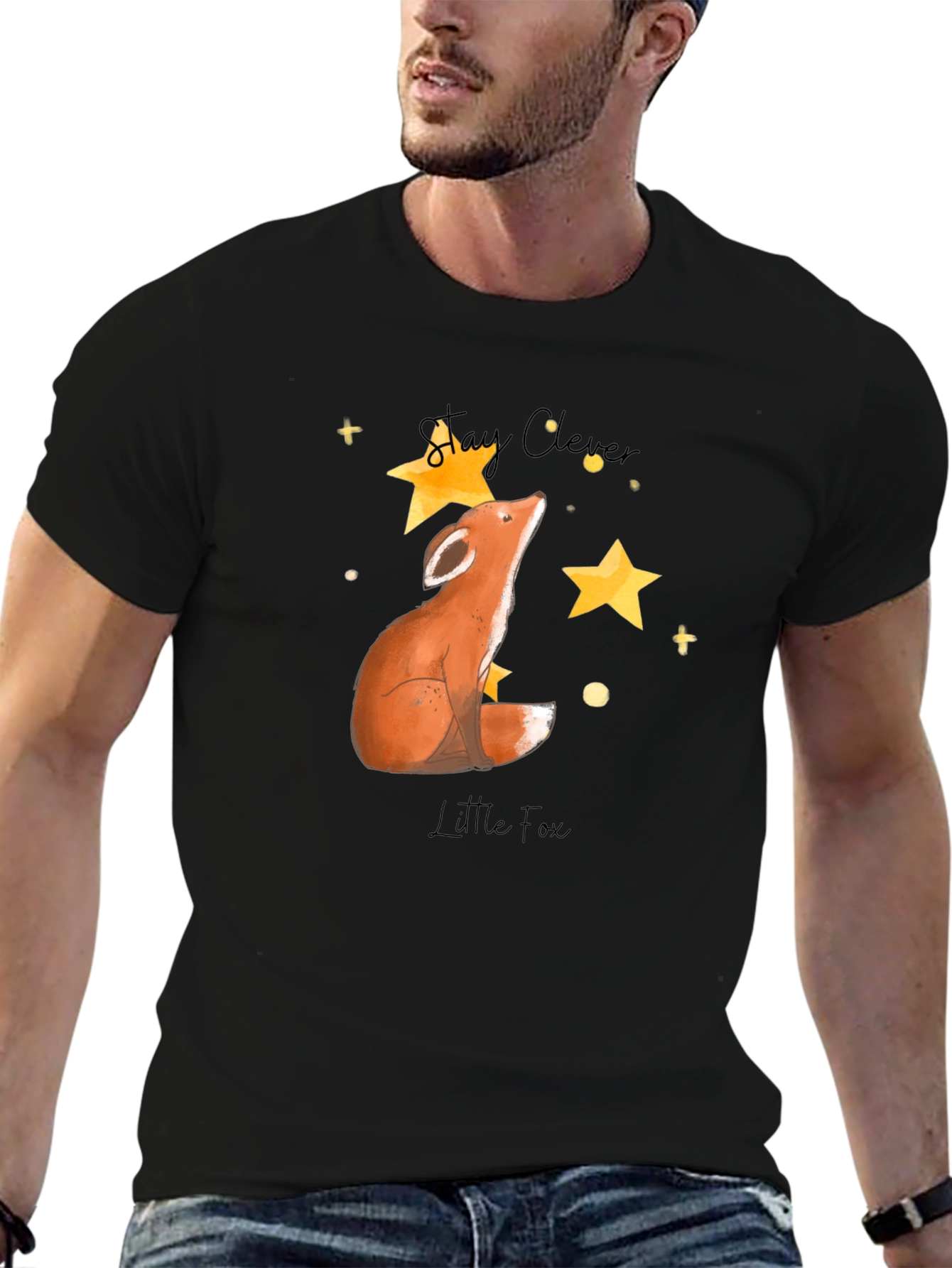 Stay Clever Little Fox Graphic Tee