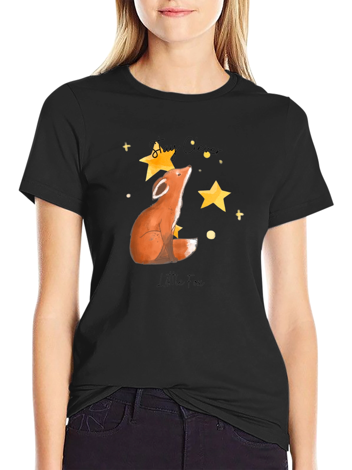 Stay Clever Little Fox Graphic Tee
