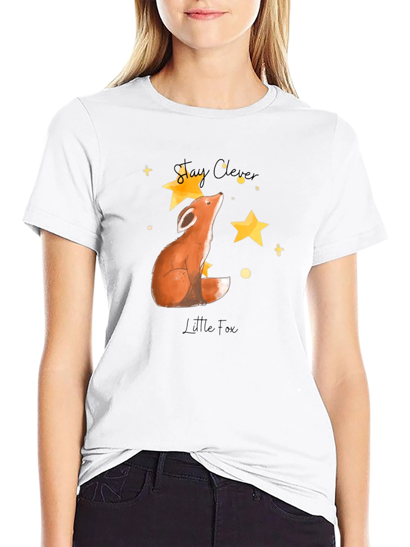 Stay Clever Little Fox Graphic Tee