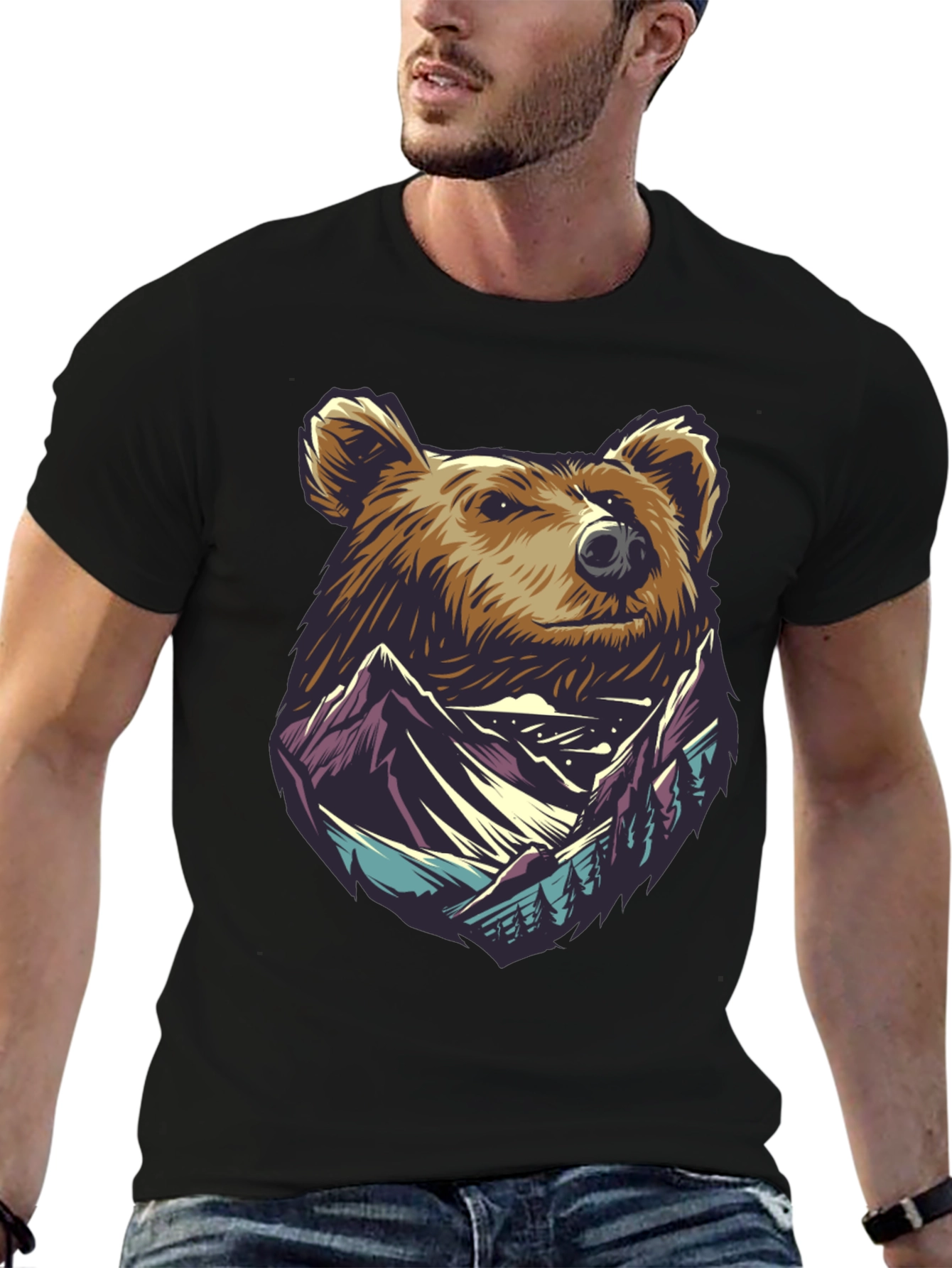 Bear Mountain Graphic T-Shirt