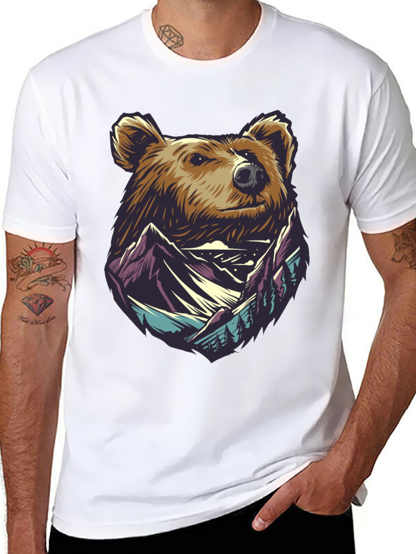 Bear Mountain Graphic T-Shirt