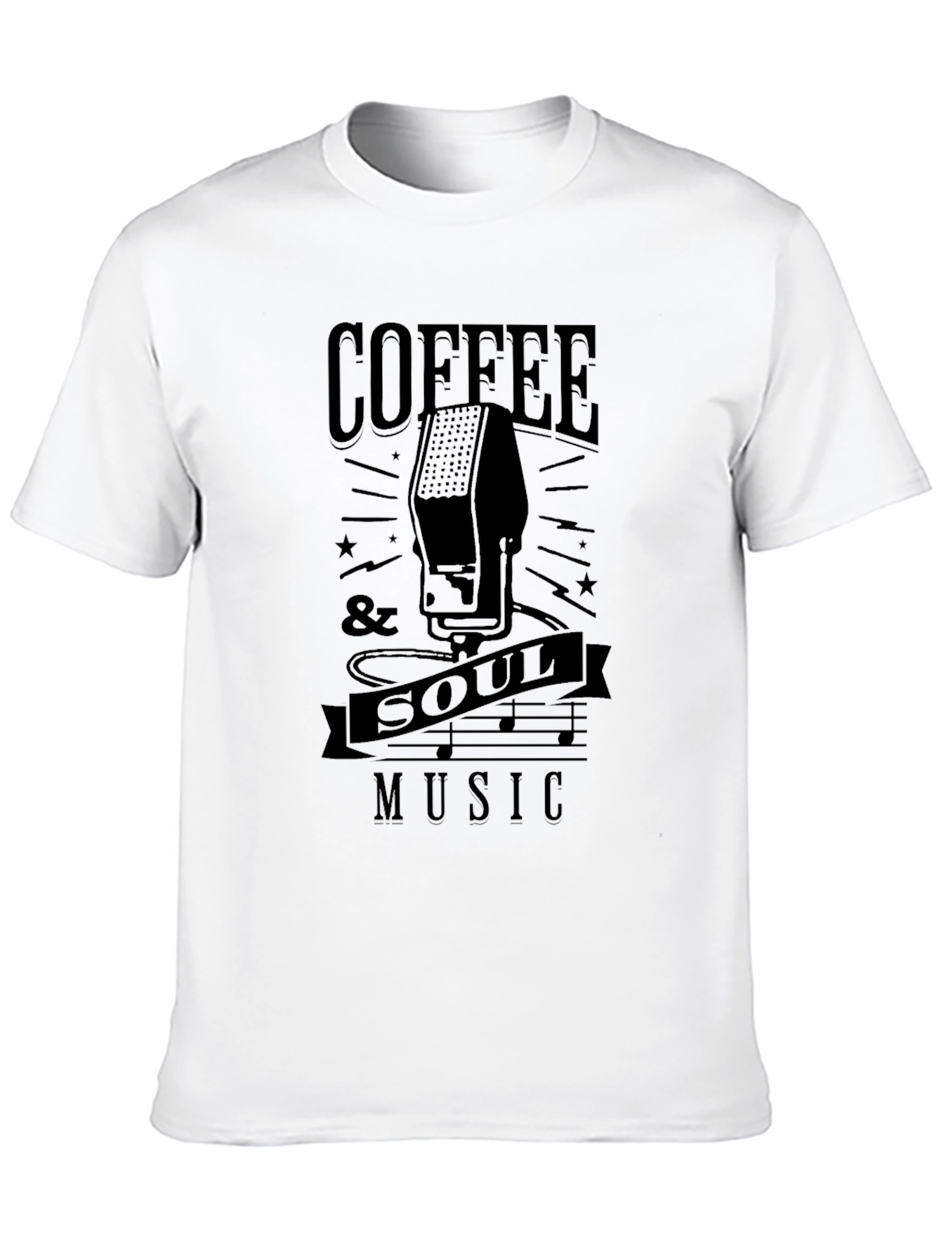 Coffee & Soul Music Graphic Tee