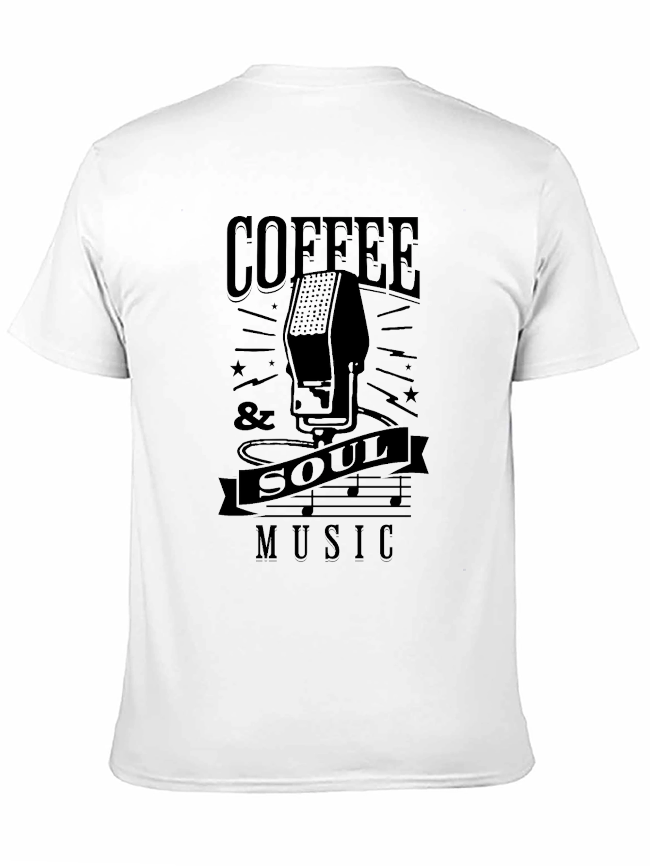 Coffee & Soul Music Graphic Tee