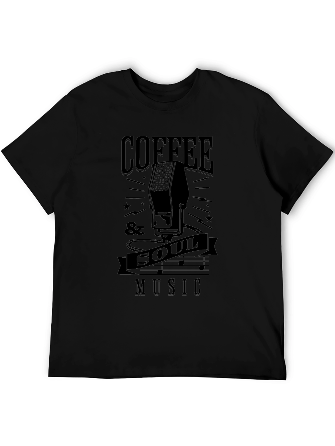 Coffee & Soul Music Graphic Tee