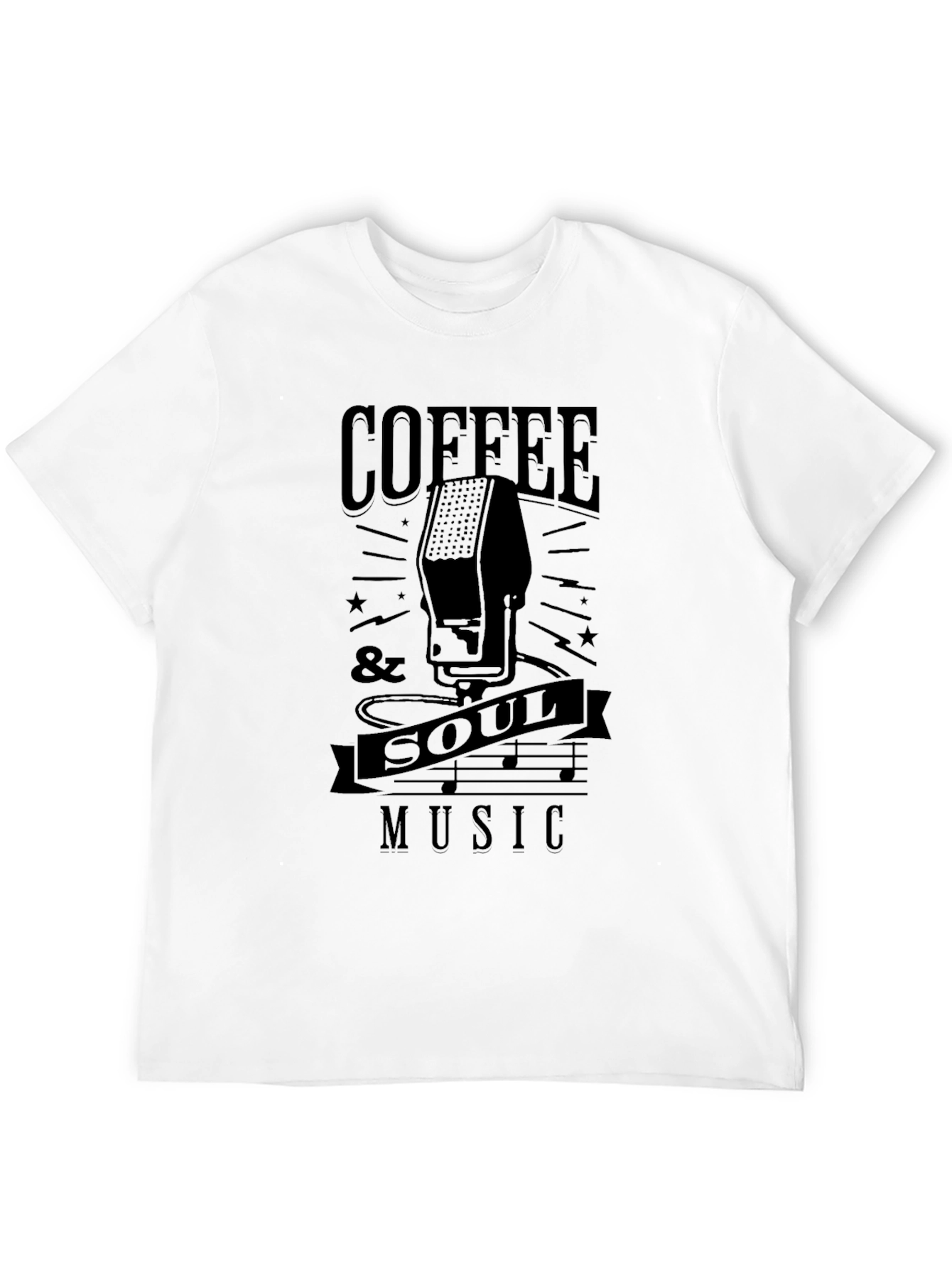 Coffee & Soul Music Graphic Tee