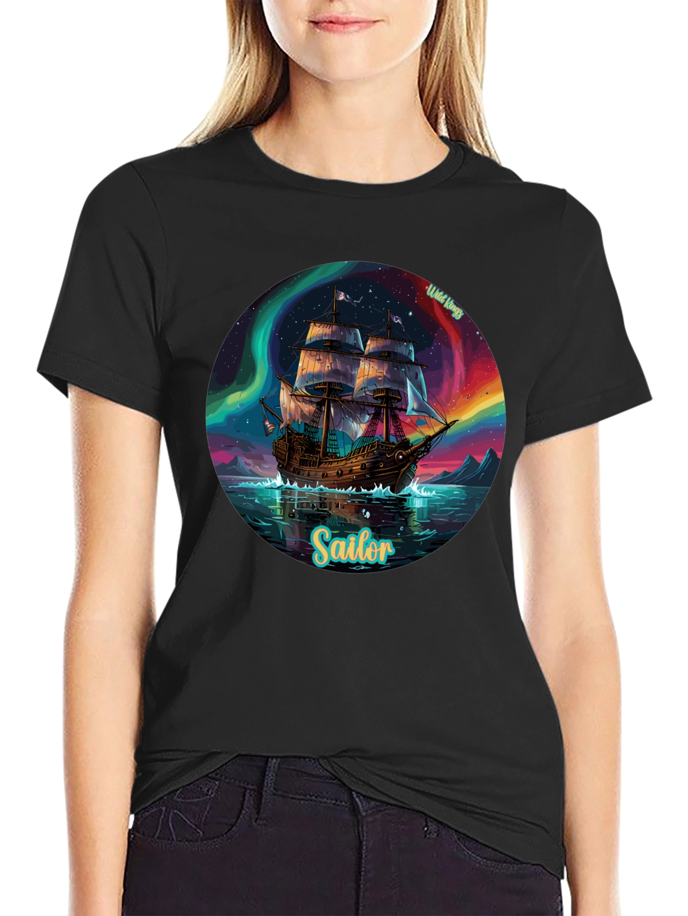 Sailor Ship Graphic Tee - Wild Kings Design