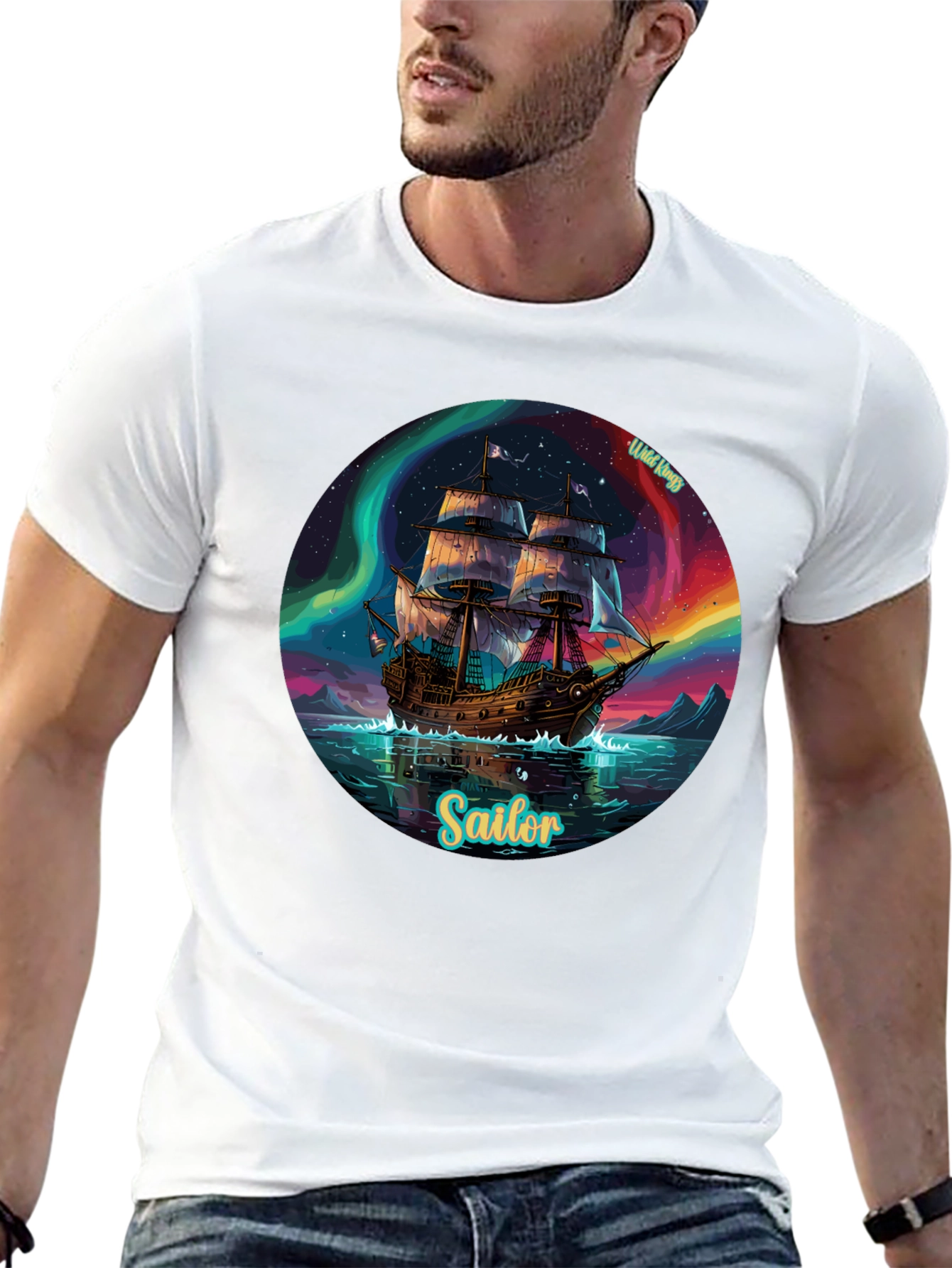 Sailor Ship Graphic Tee - Wild Kings Design