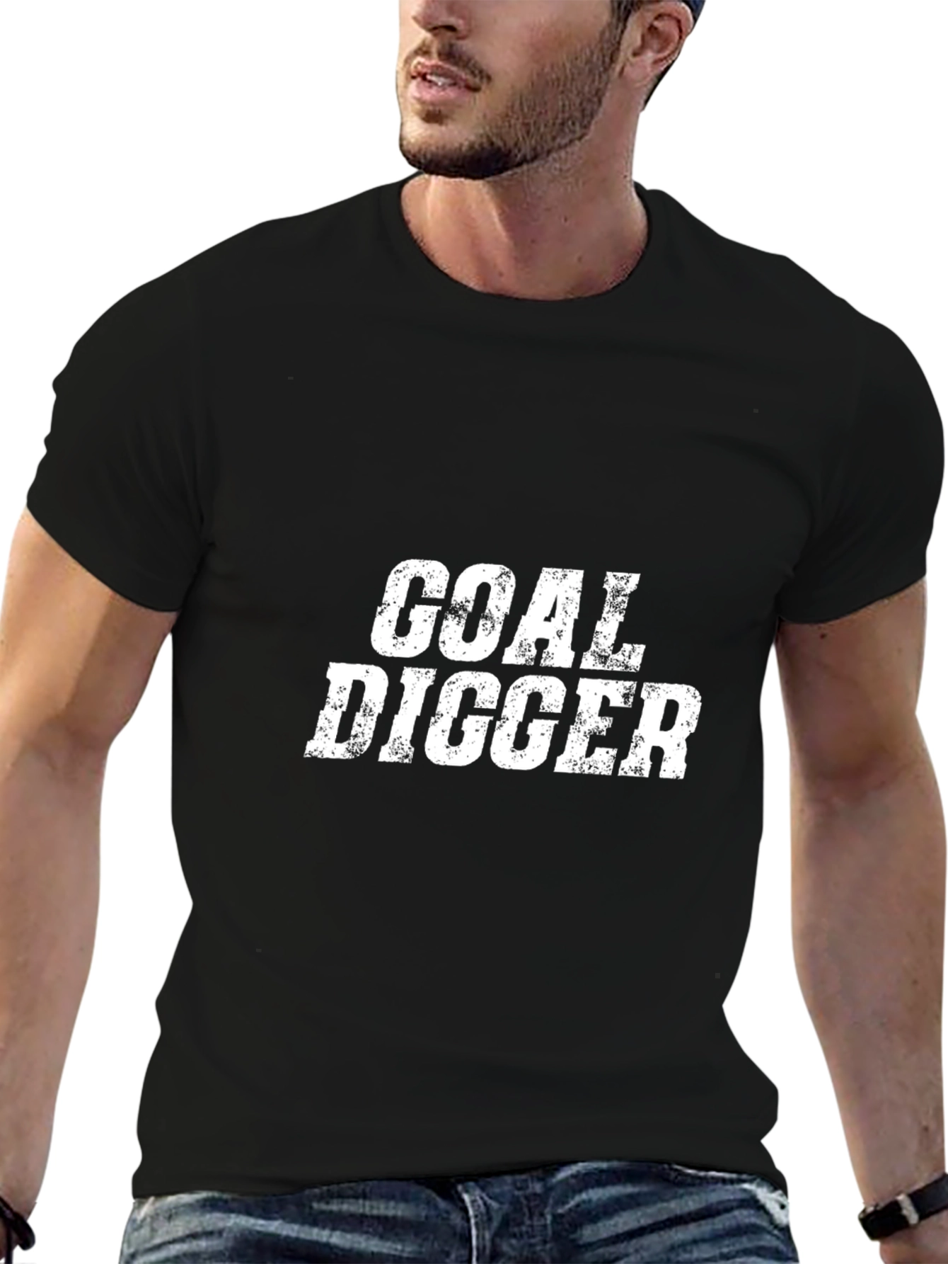 Goal Digger Graphic Tee - Black