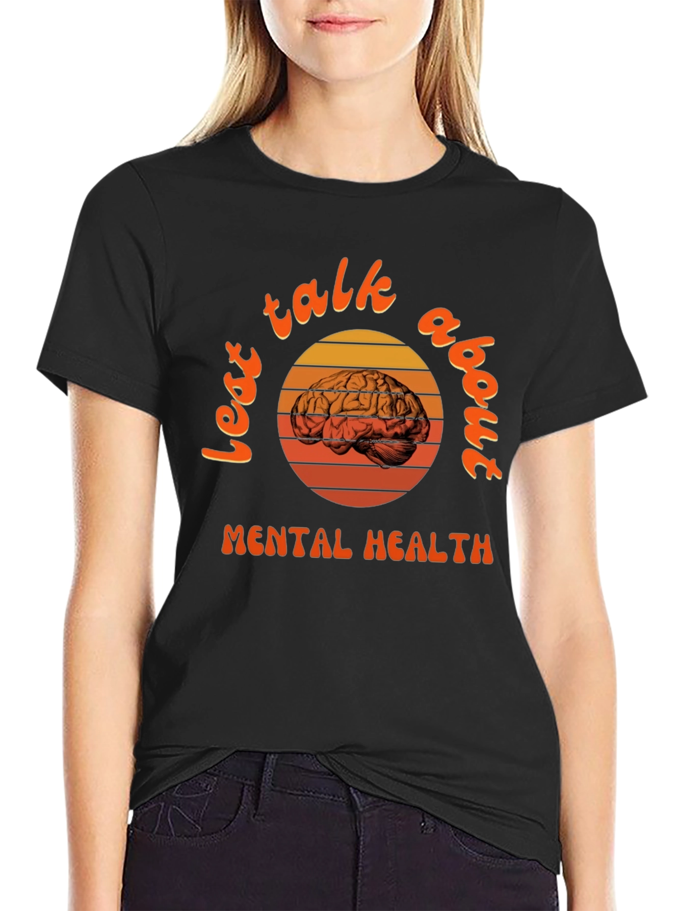 Mental Health Awareness T-Shirt: Lets Talk