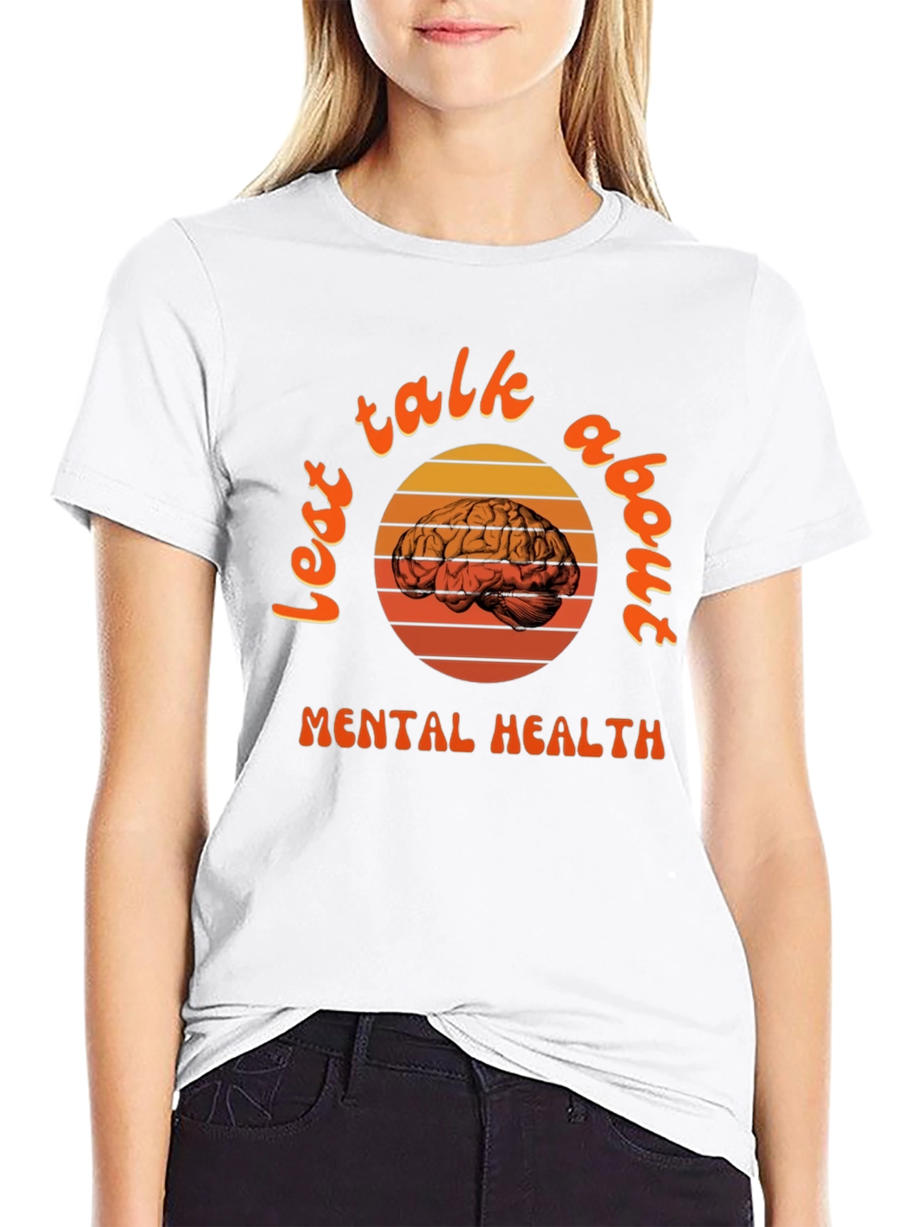 Mental Health Awareness T-Shirt: Lets Talk
