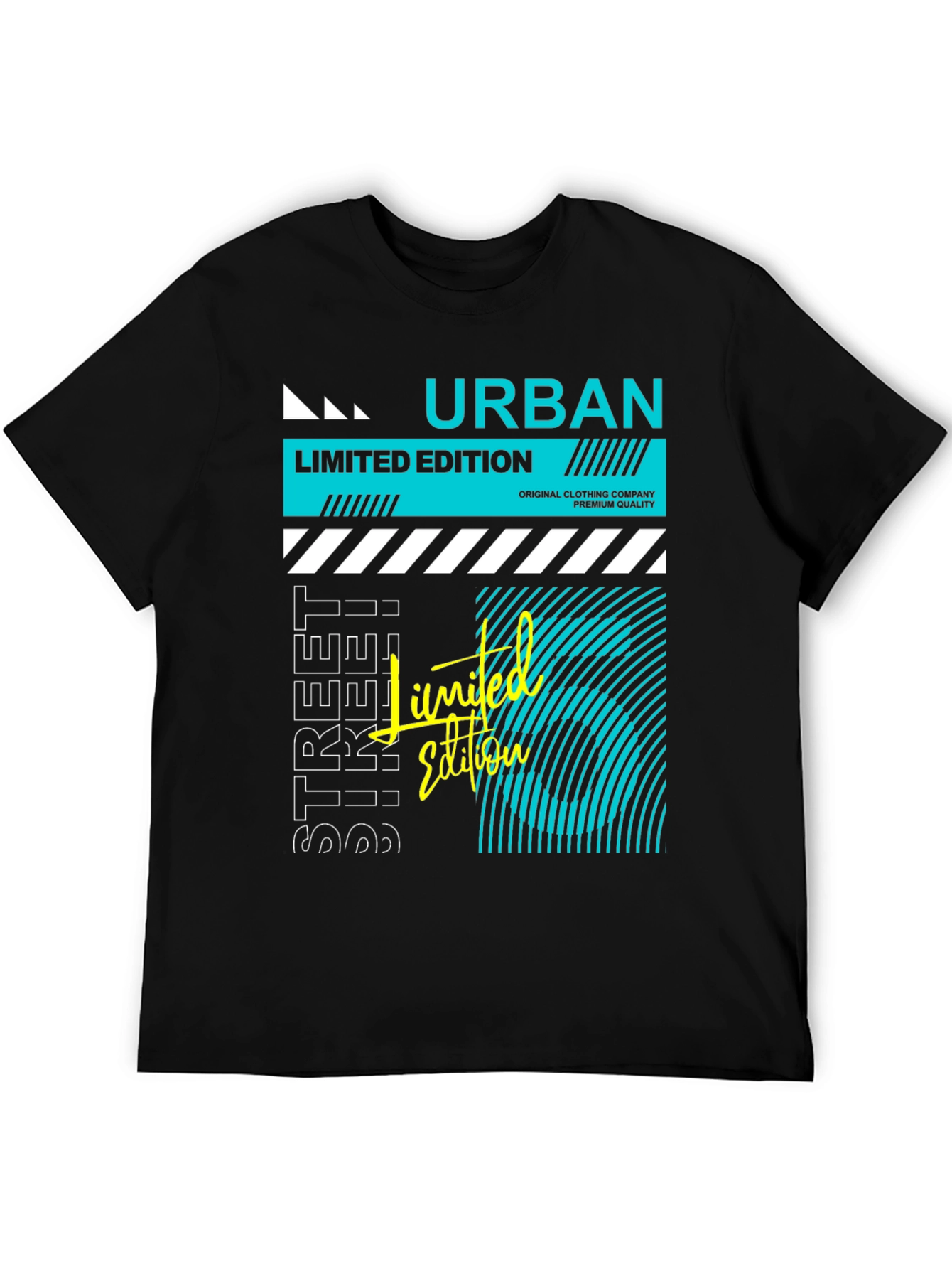Urban Limited Edition Graphic Tee - Black