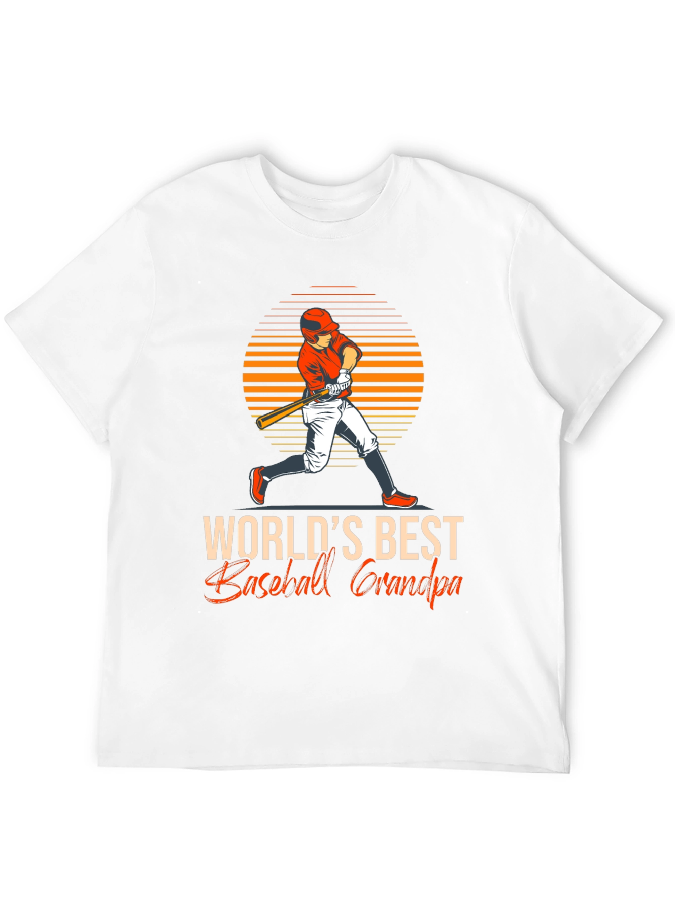 Worlds Best Baseball Grandpa T-Shirt