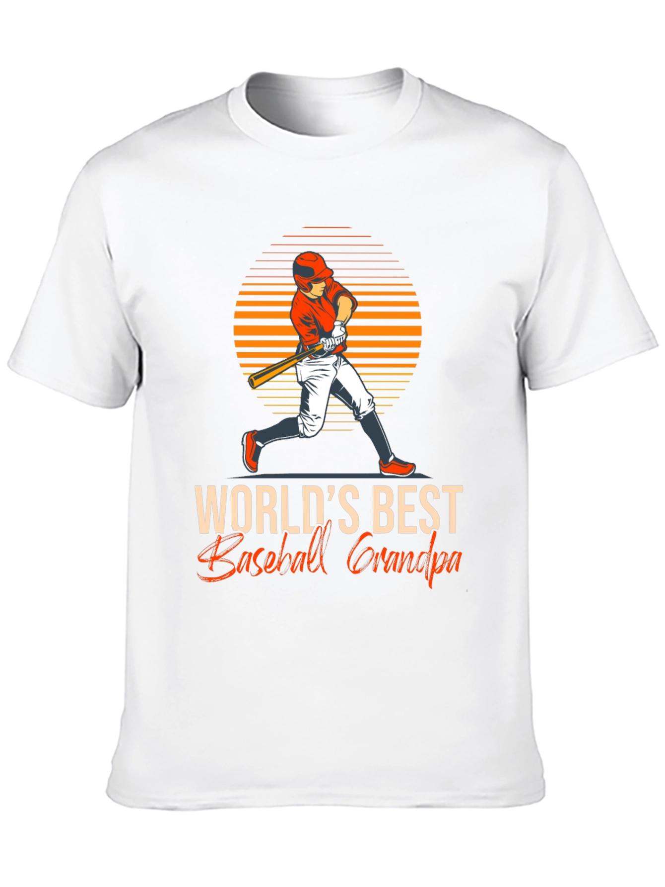 Worlds Best Baseball Grandpa T-Shirt