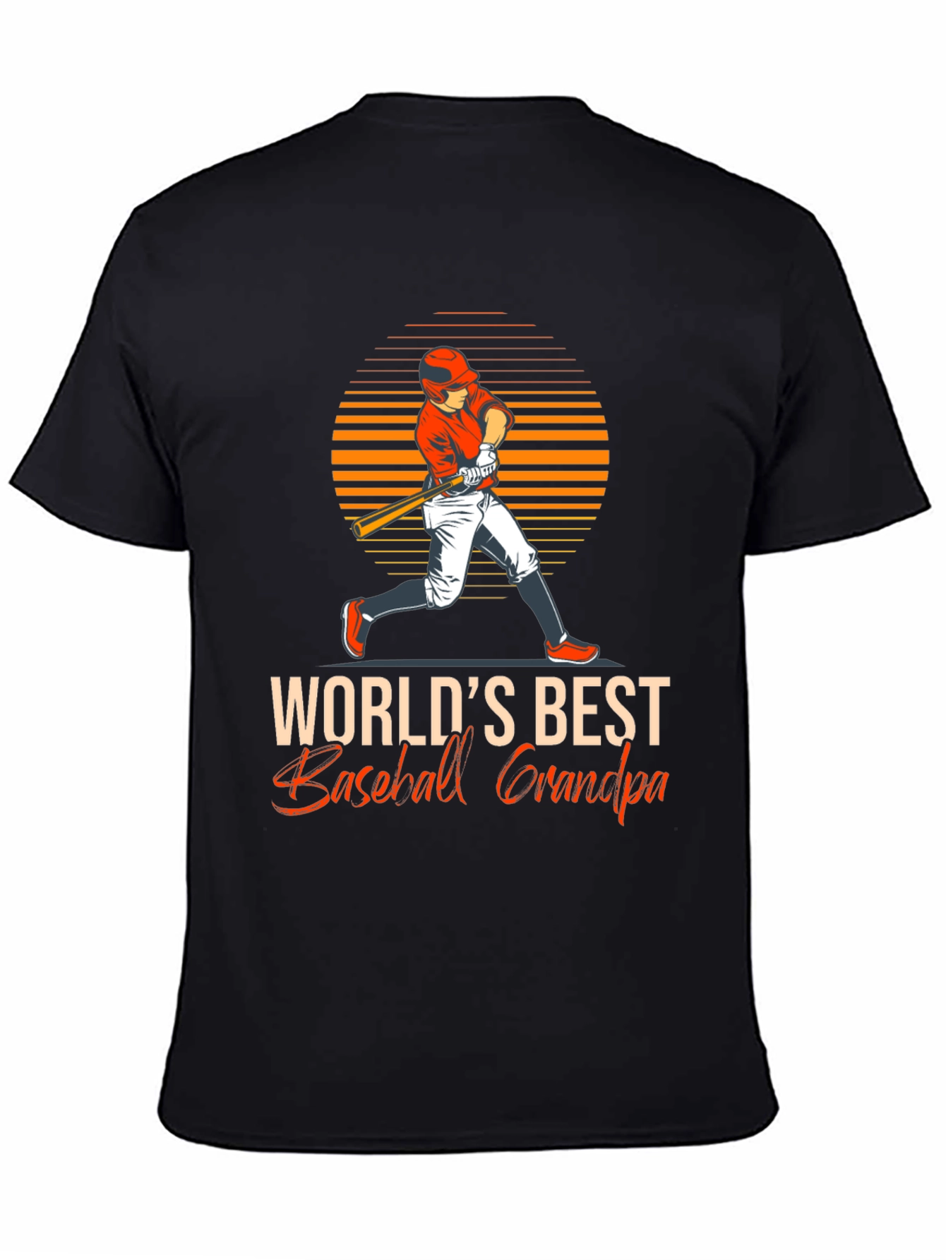Worlds Best Baseball Grandpa T-Shirt