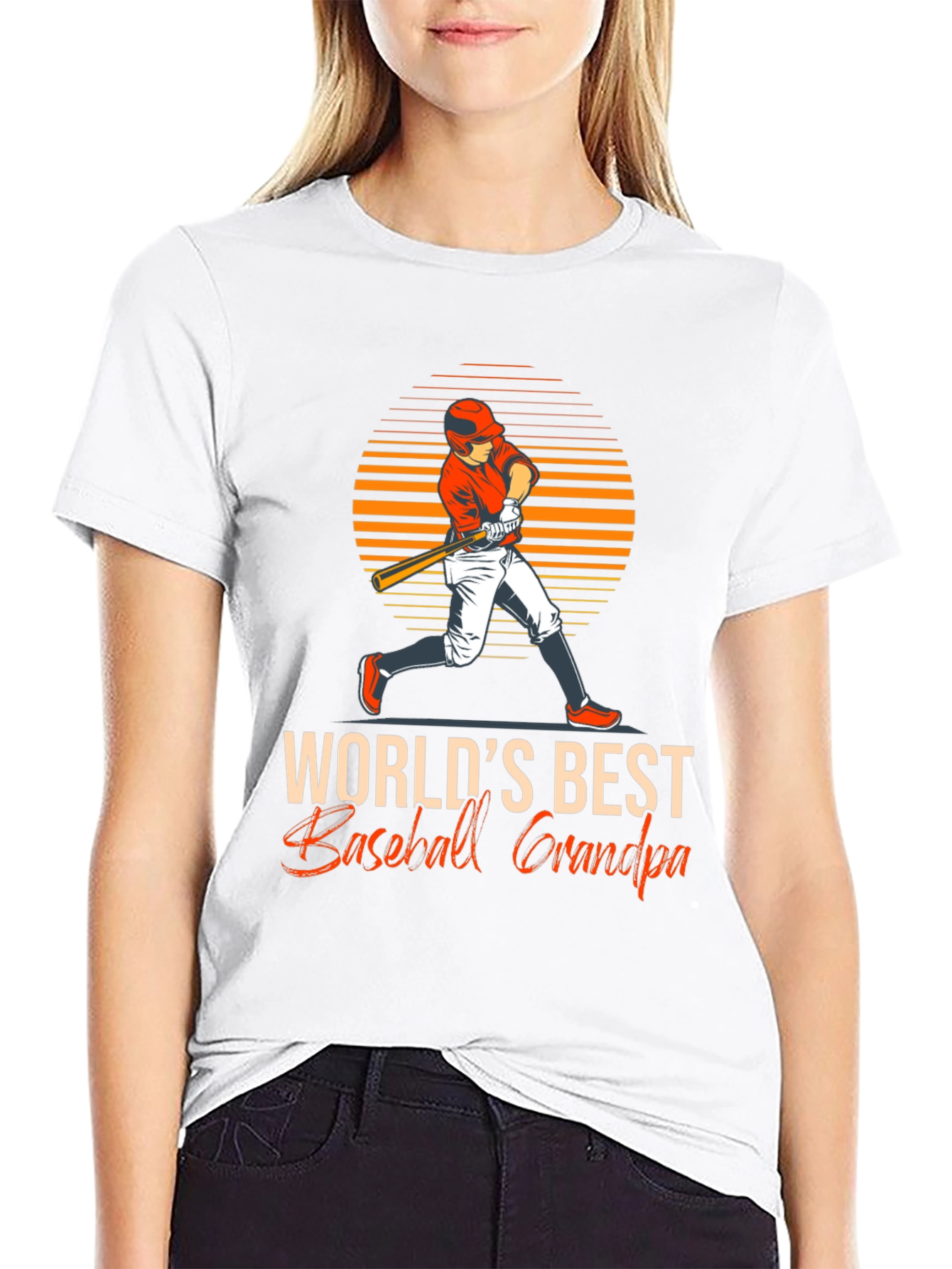 Worlds Best Baseball Grandpa T-Shirt