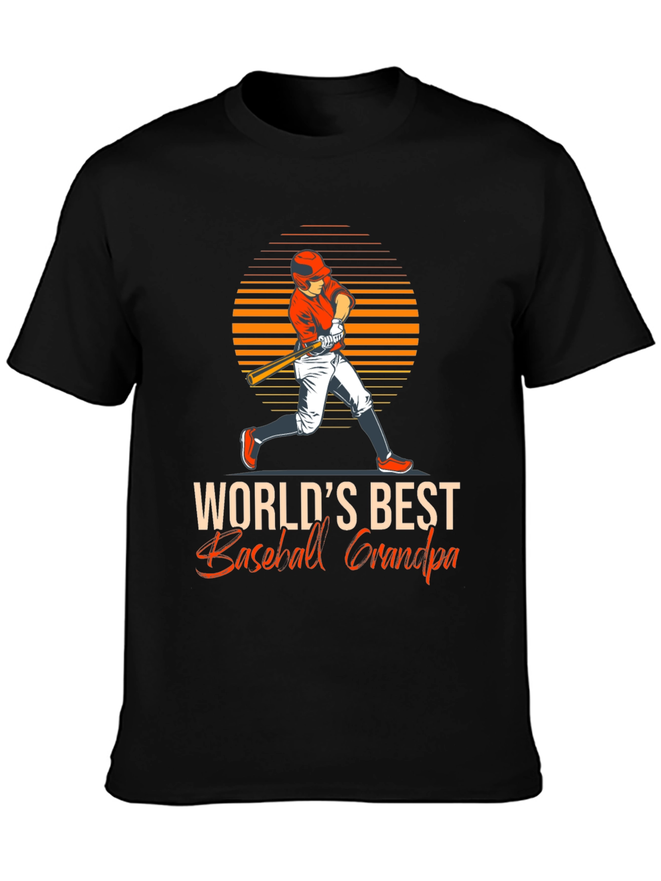 Worlds Best Baseball Grandpa T-Shirt