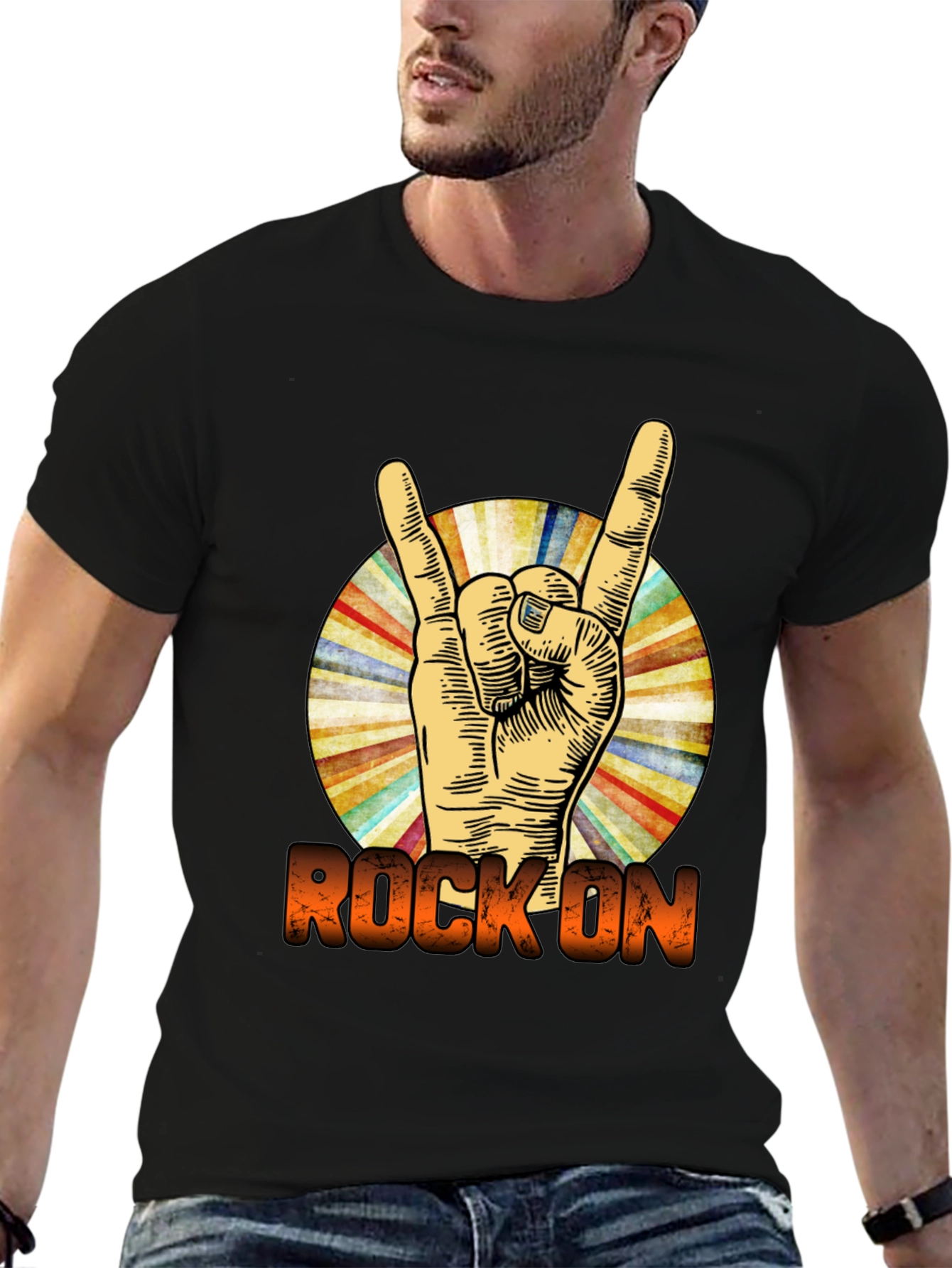 Rock On Graphic T-Shirt