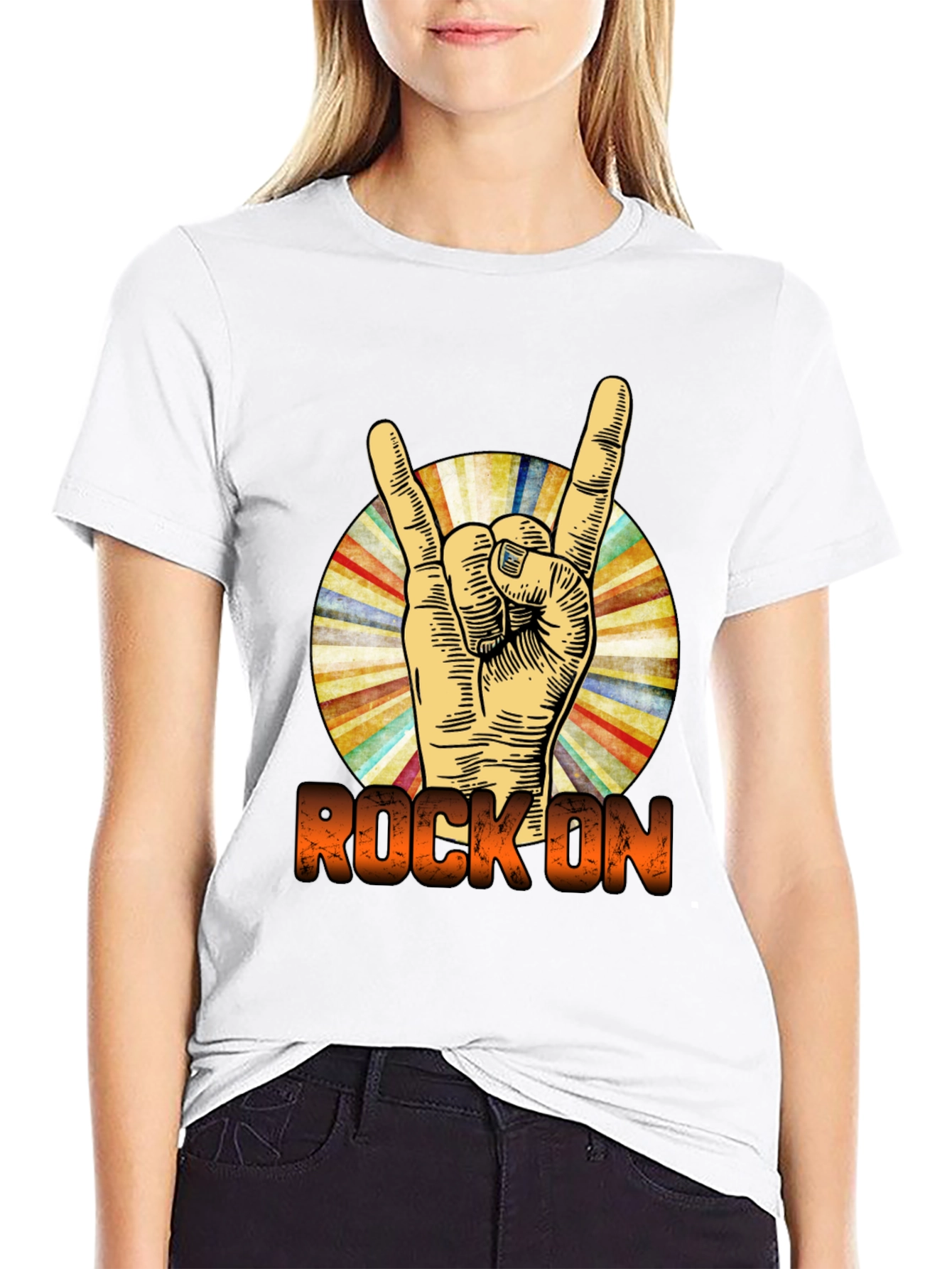 Rock On Graphic T-Shirt