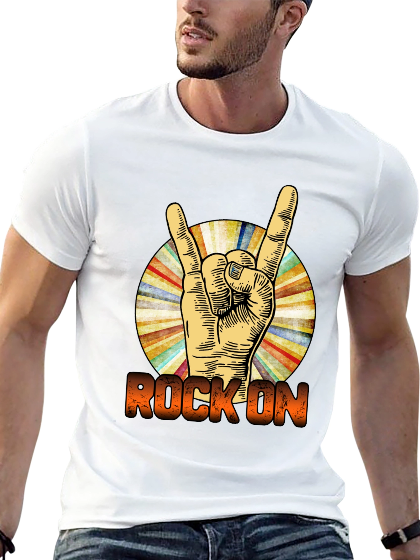Rock On Graphic T-Shirt