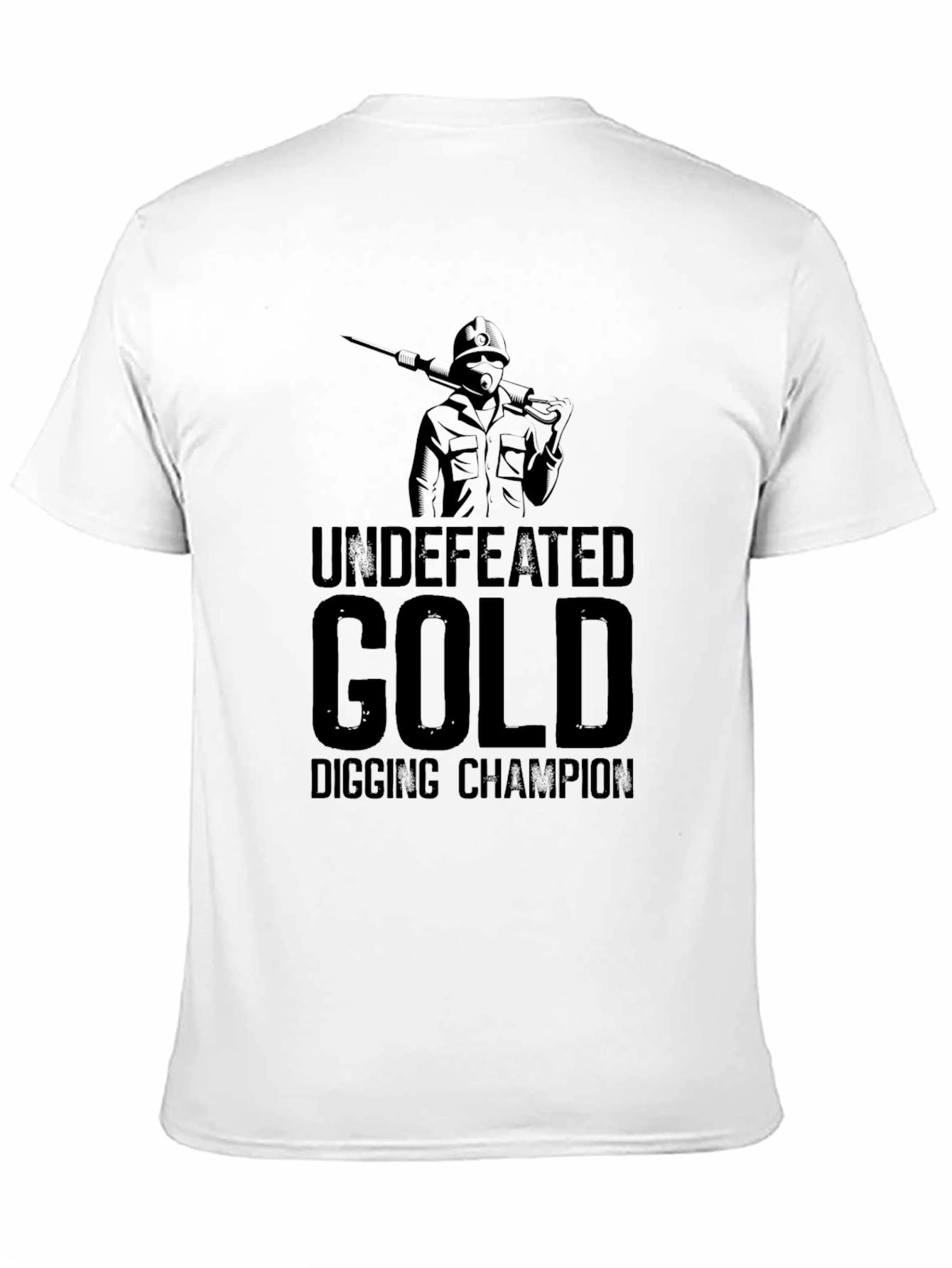 Undefeated Gold Digging Champion T-Shirt