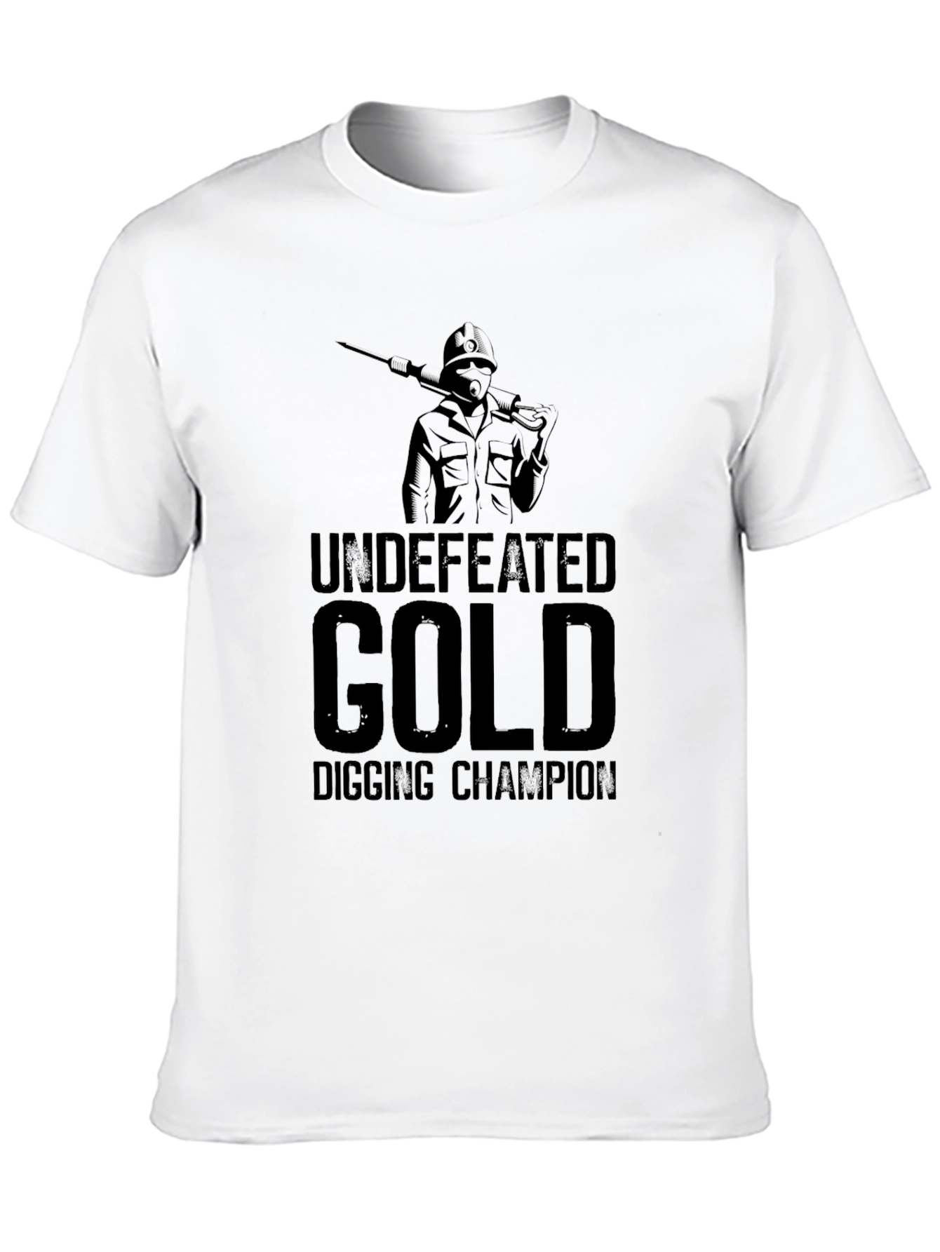 Undefeated Gold Digging Champion T-Shirt