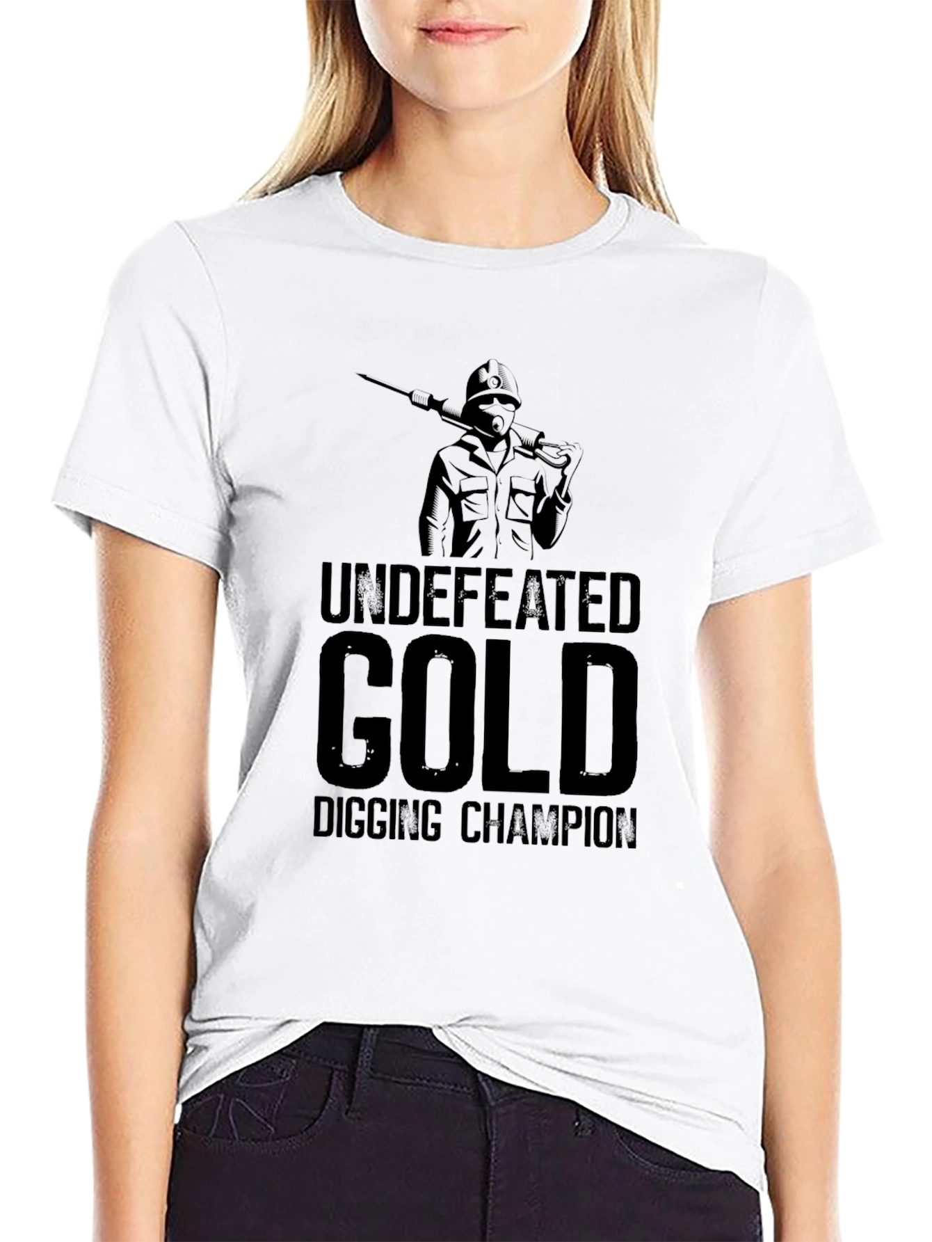 Undefeated Gold Digging Champion T-Shirt