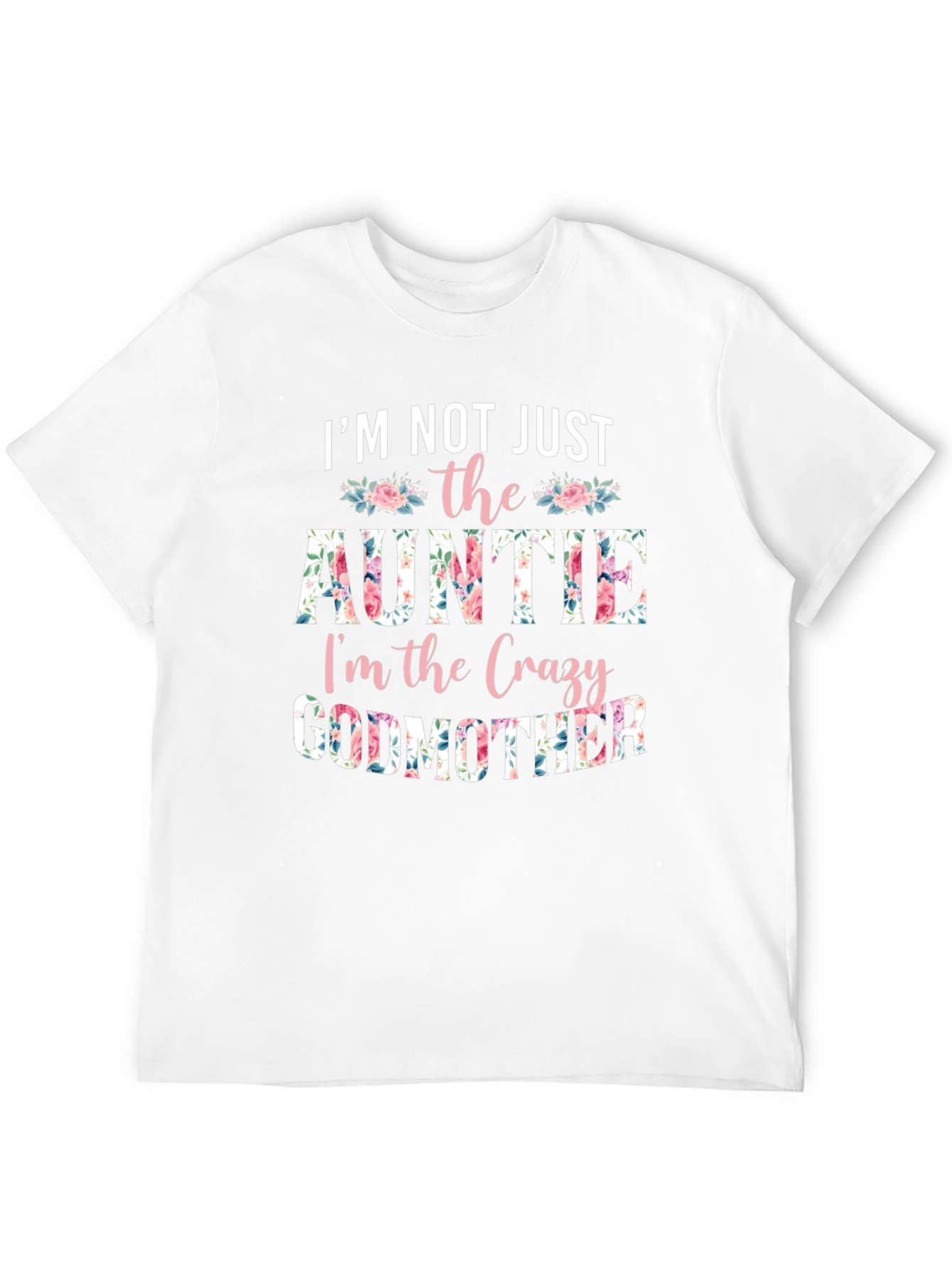 Crazy Godmother Floral Graphic T-Shirt