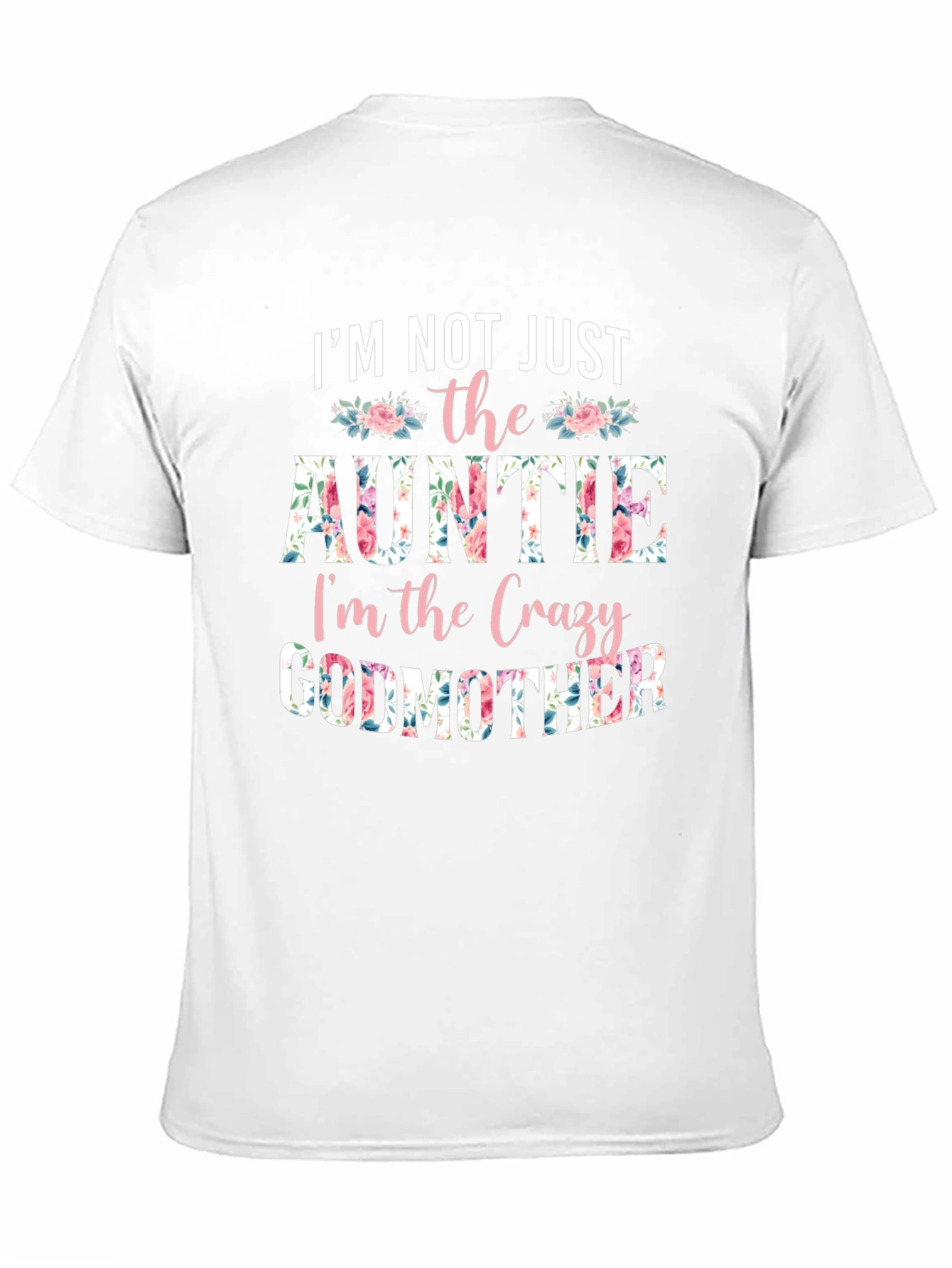 Crazy Godmother Floral Graphic T-Shirt