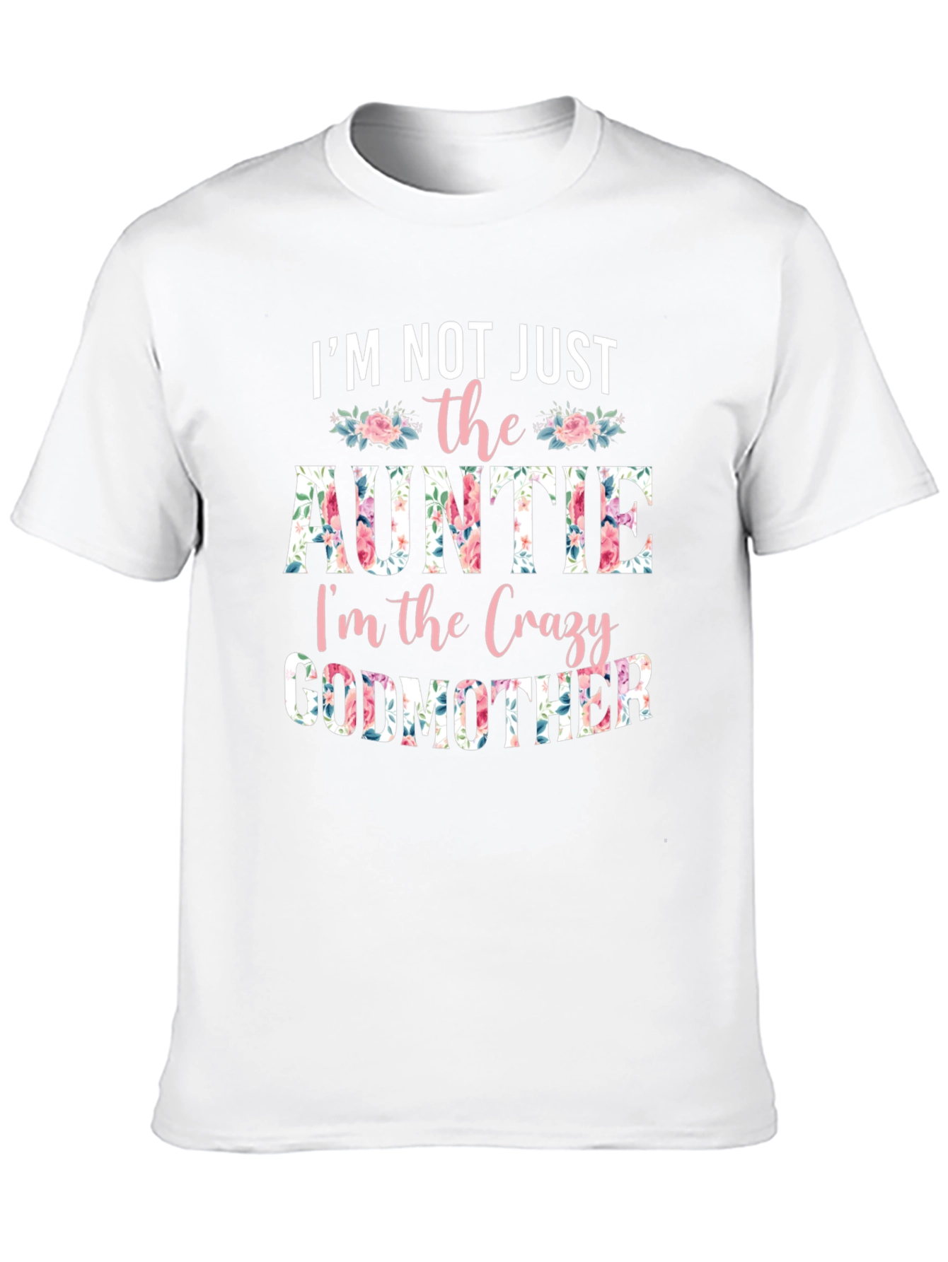 Crazy Godmother Floral Graphic T-Shirt