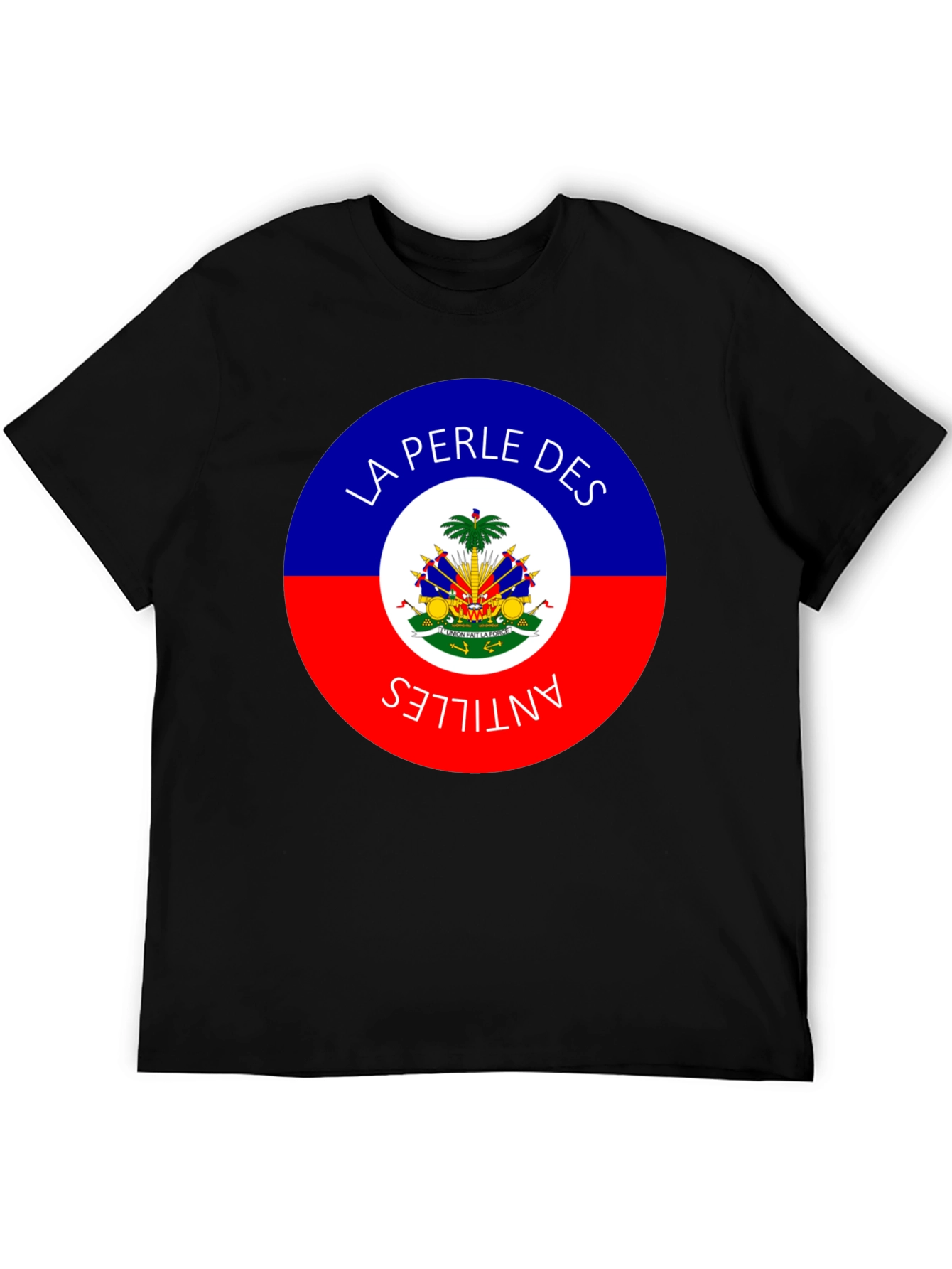 Haiti Flag La Perle Des Antilles T-Shirt