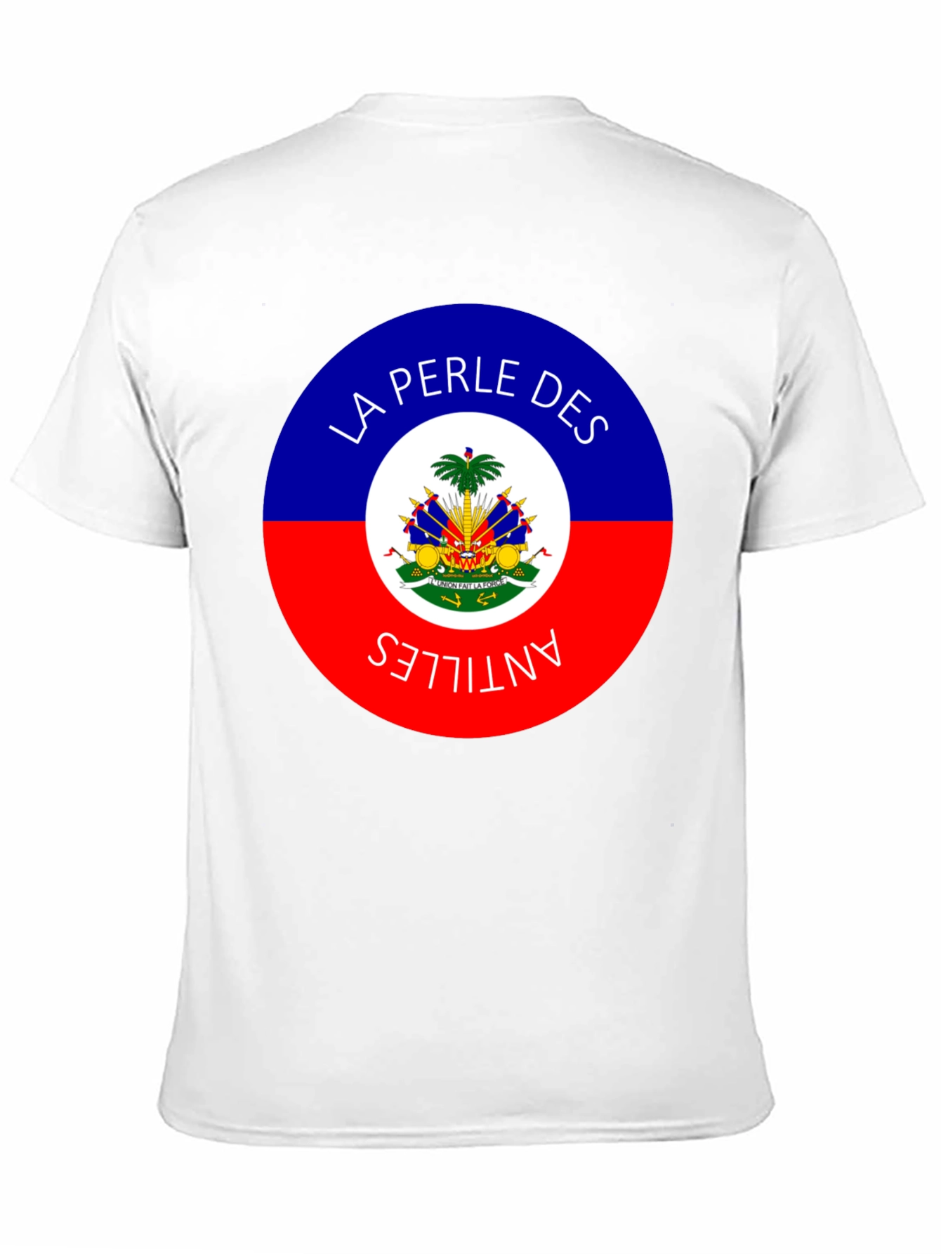 Haiti Flag La Perle Des Antilles T-Shirt
